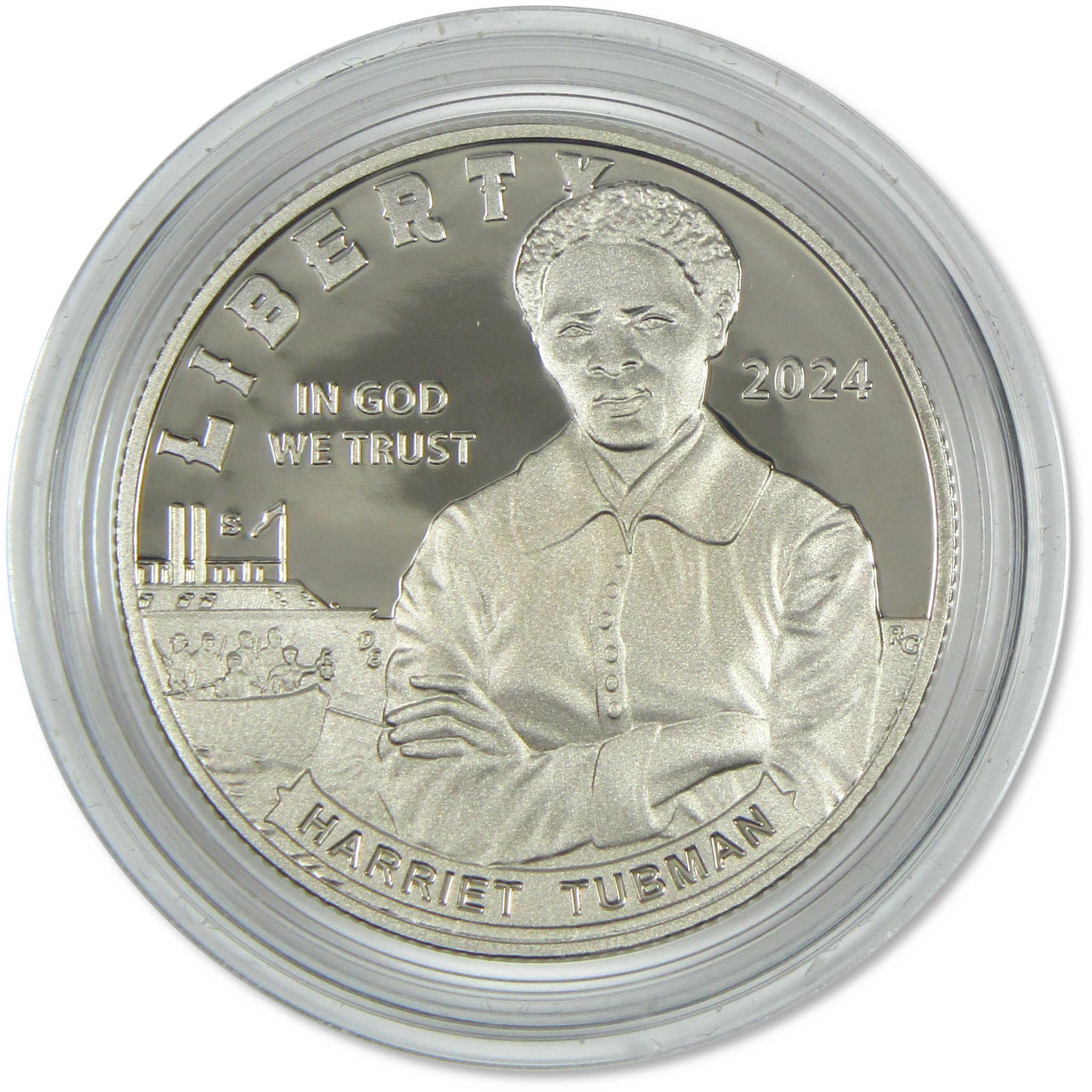 2024 S Harriet Tubman Commemorative Half Dollar Clad Proof OGP COA