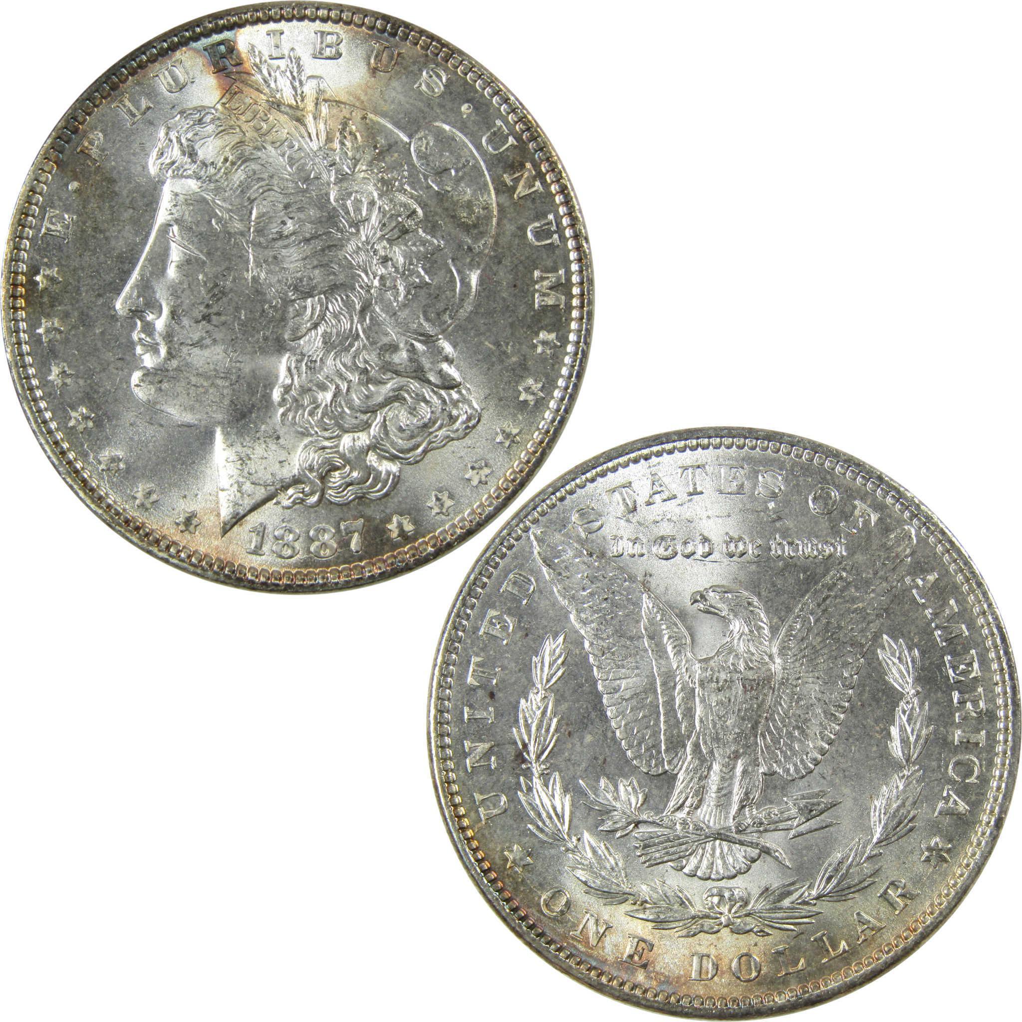 1886-1888 Philadelphia Morgan Silver Dollar Set Uncirculated SKU:CP750