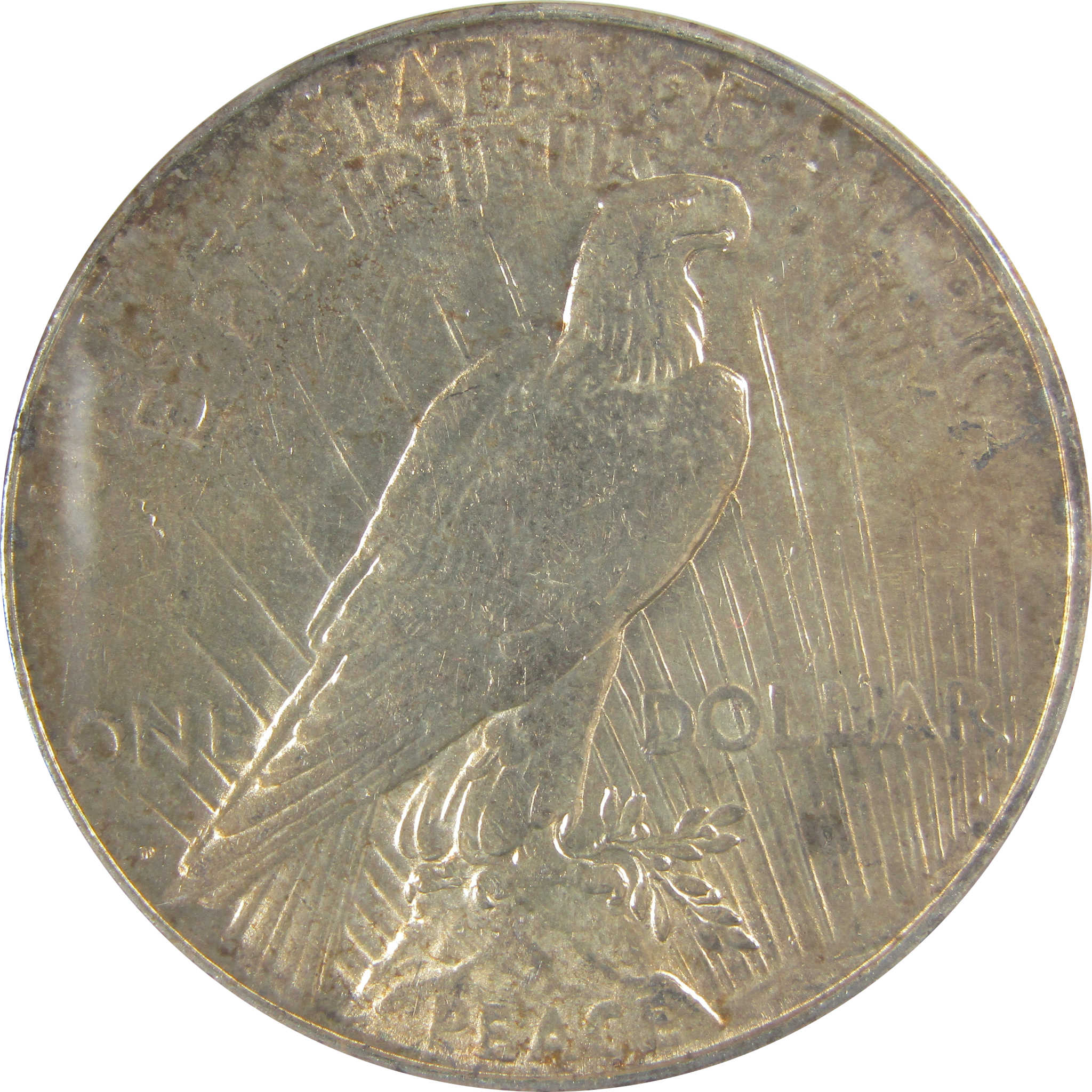 1934 D Peace Dollar AU 58 Details ANACS Silver $1 Coin SKU:I21604