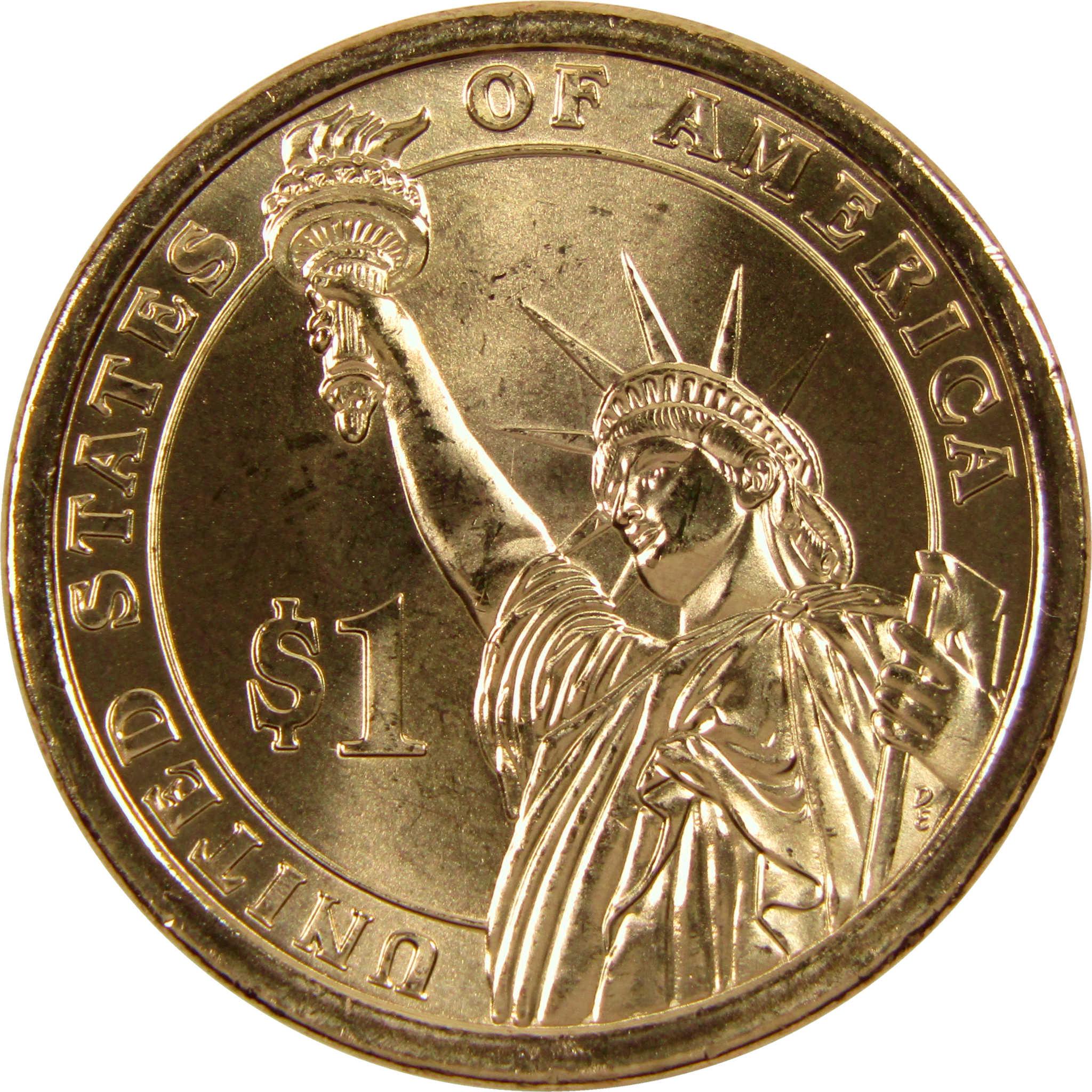 2008 P Martin Van Buren Presidential Dollar BU Uncirculated $1 Coin