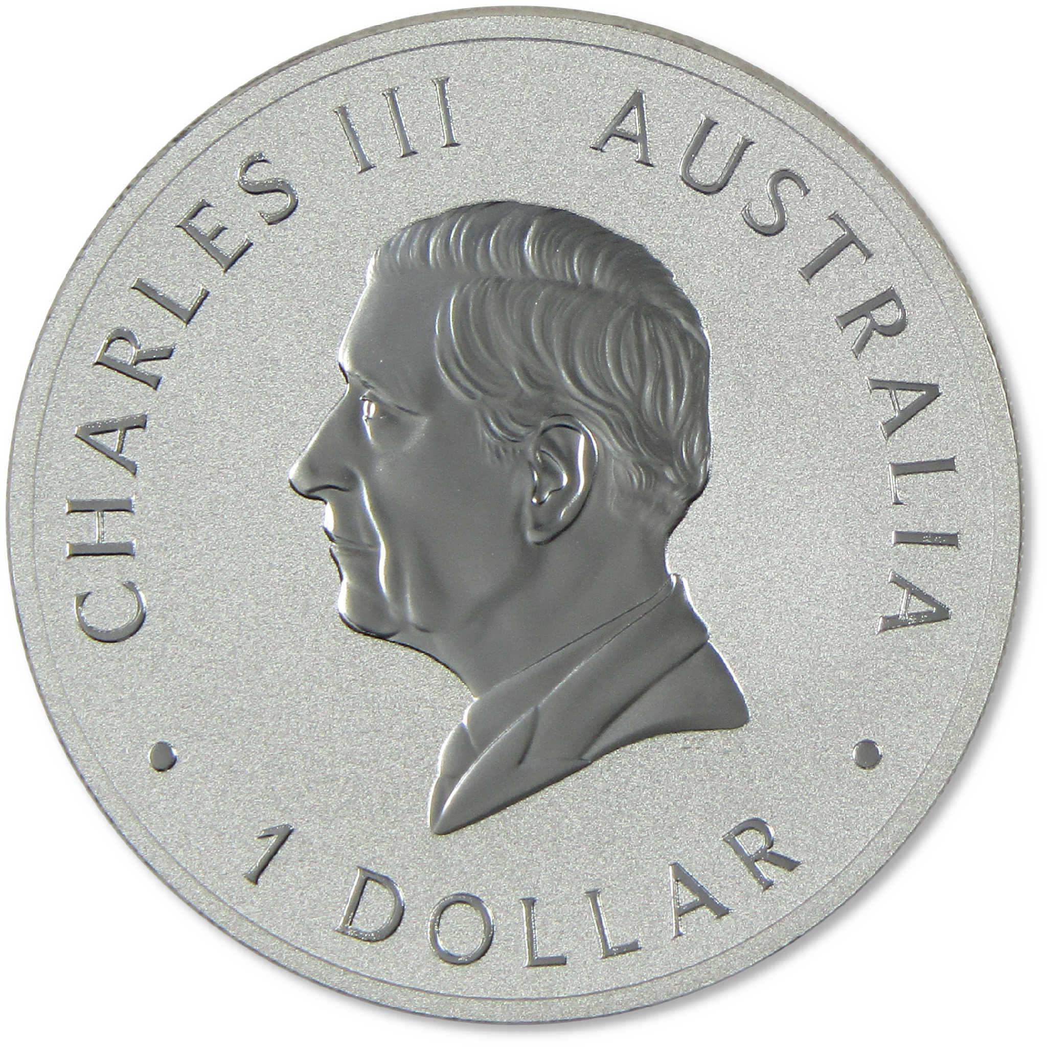 2025 Australian Kookaburra 35th Anniversary 1 oz .9999 Silver Coin BU
