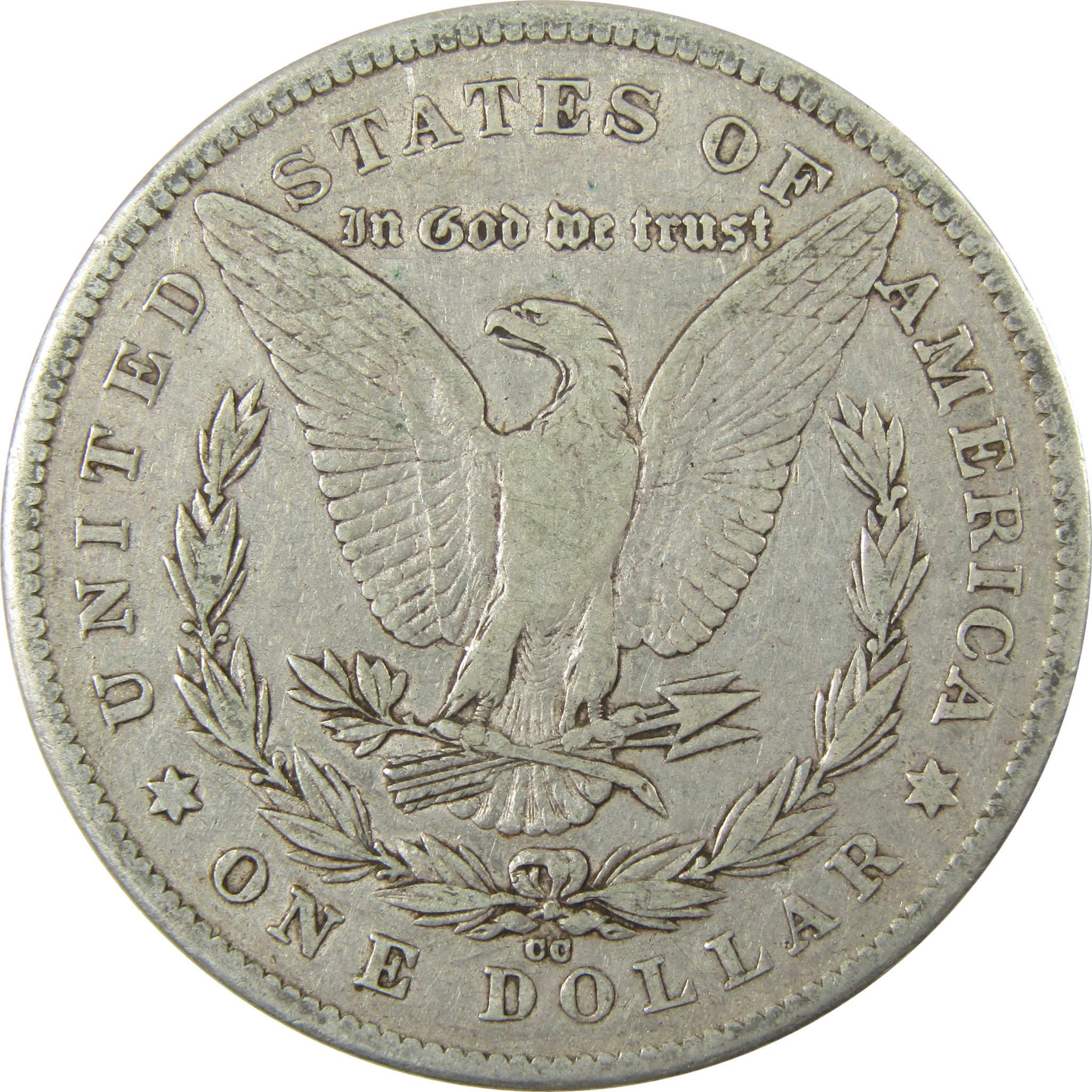 1878 CC Morgan Silver Dollar VF Very Fine $1 Coin SKU:CP1385 - Morgan coin - Morgan silver dollar - Morgan silver dollar for sale - Profile Coins & Collectibles