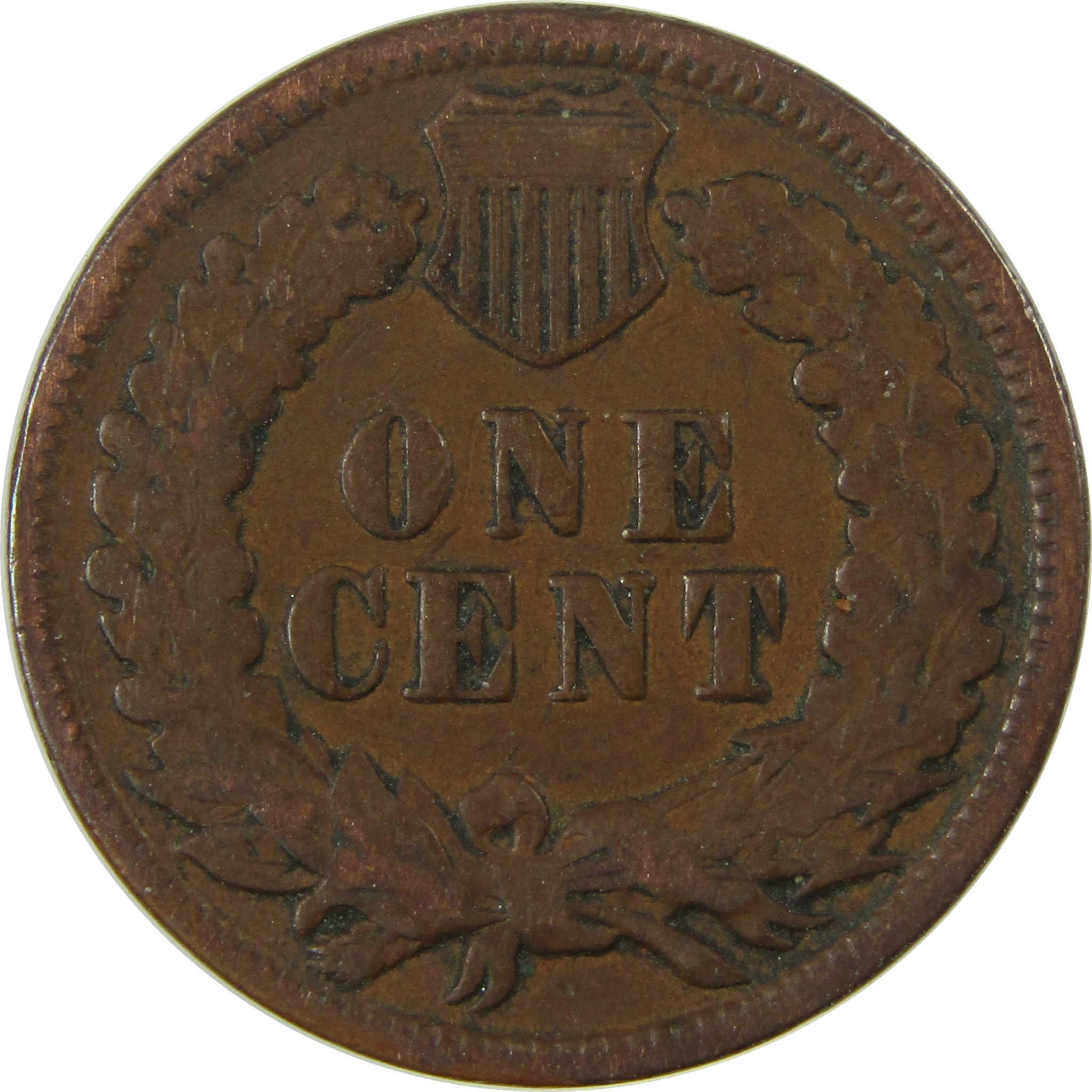 1889 Indian Head Cent VG Very Good Penny 1c Coin SKU:I26943