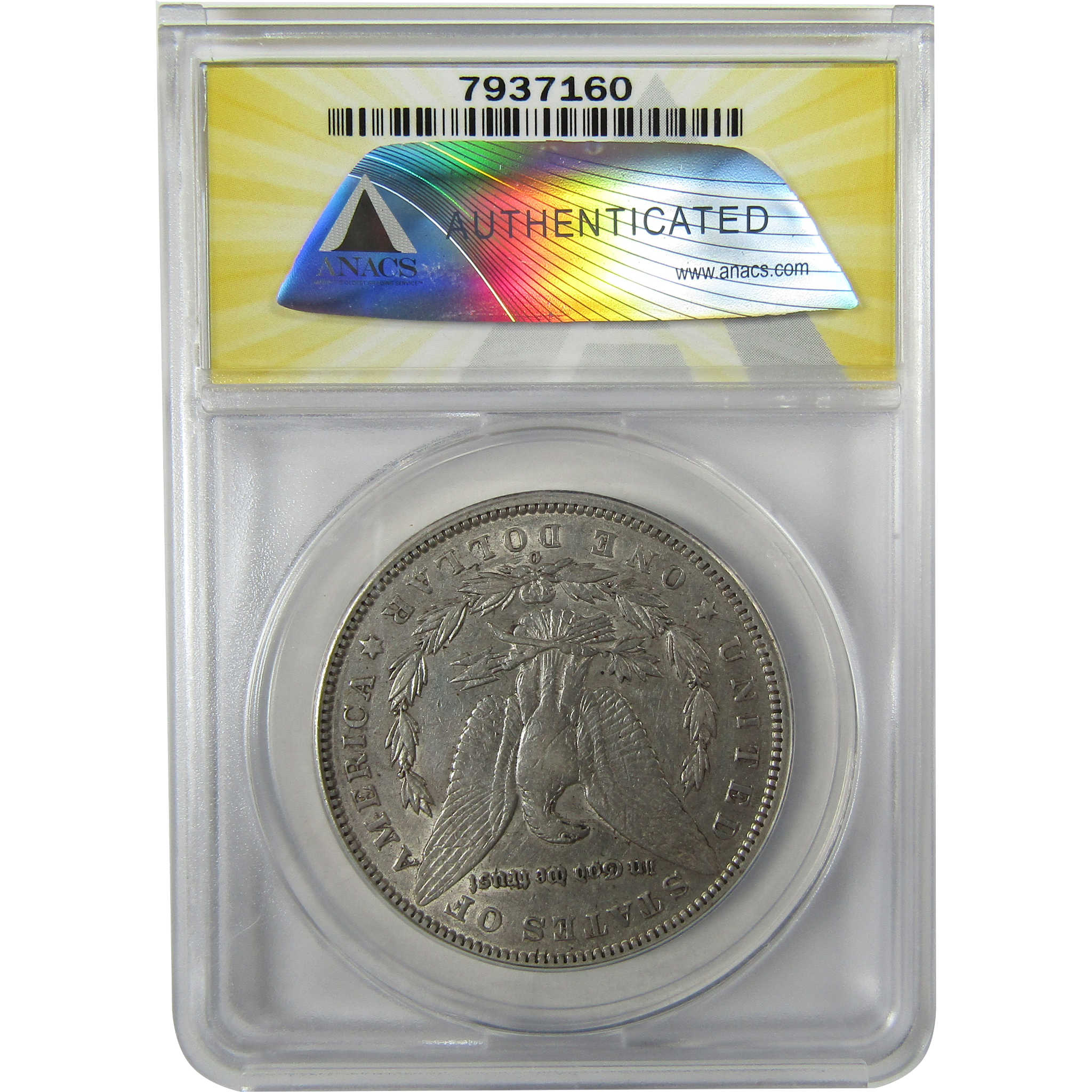 1894 O Morgan Silver Dollar EF 45 ANACS $1 Coin Collectible SKU:I27992 - Morgan coin - Morgan silver dollar - Morgan silver dollar for sale - Profile Coins & Collectibles