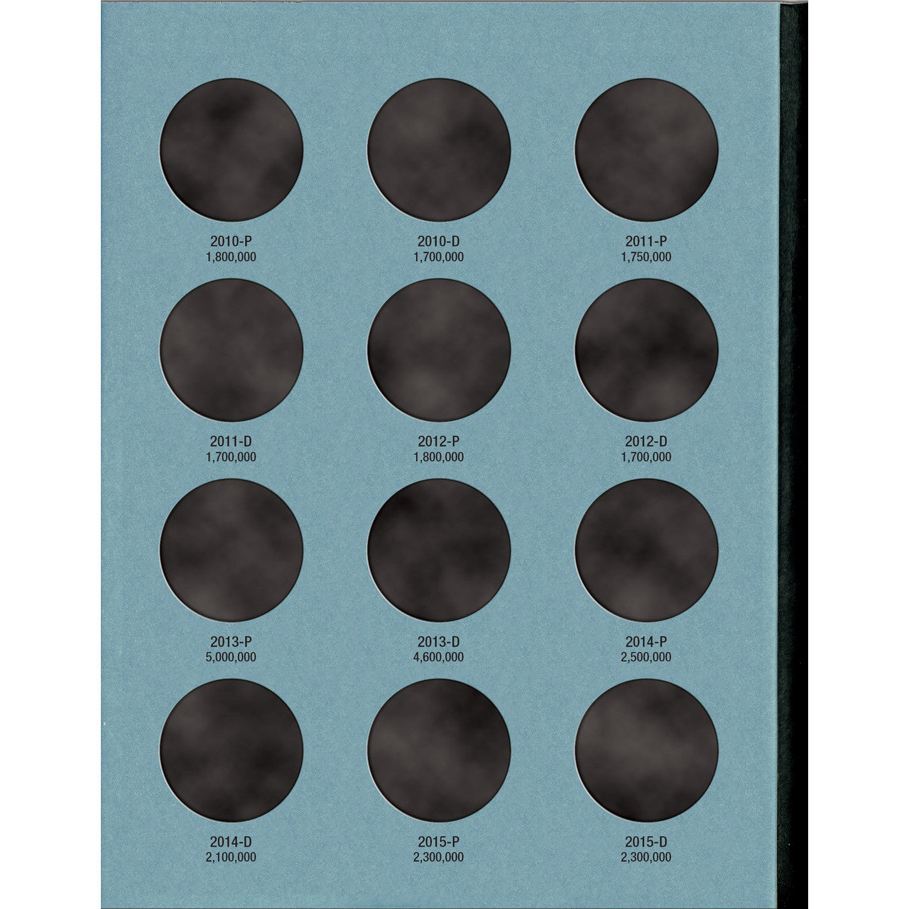 Whitman Kennedy Half Dollar Coin Folder Collection #3 2004-2021