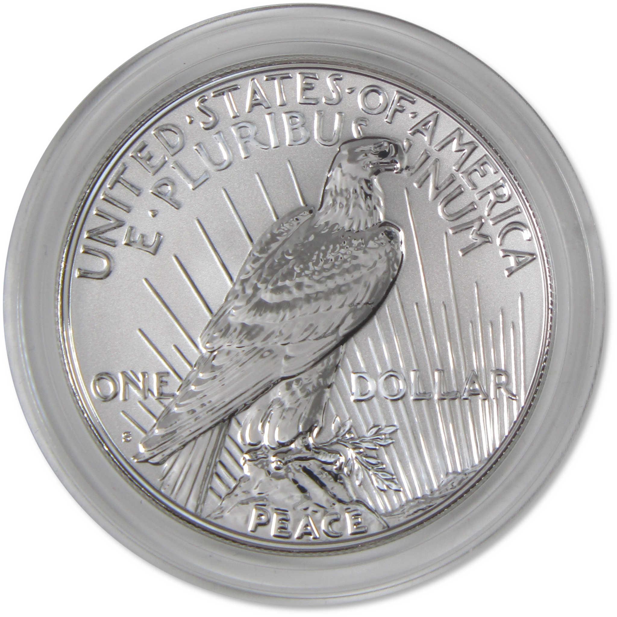 2025 Morgan and Peace Dollar Reverse Proof Two-Coin Set OGP COA