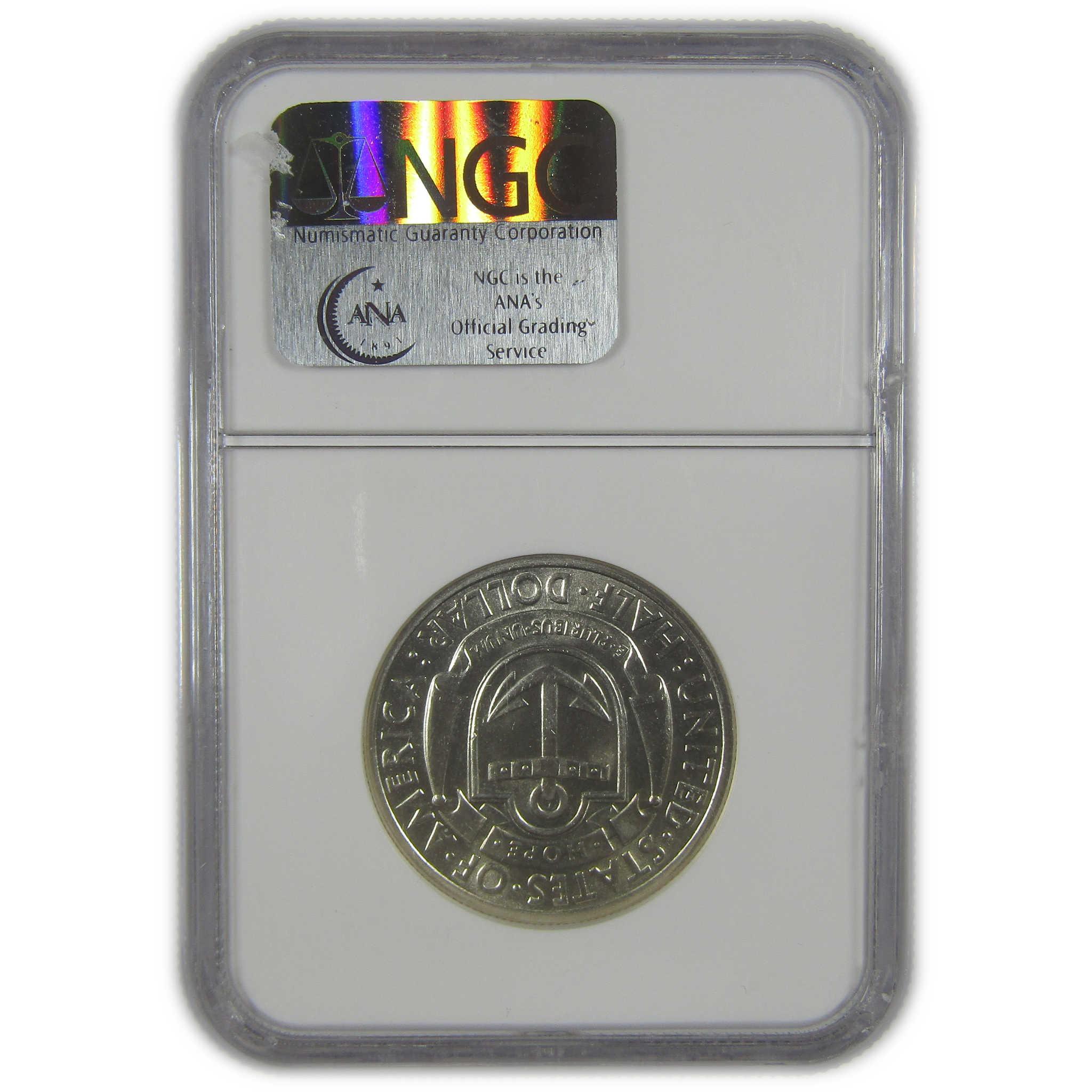 1936 Providence Rhode Island Commemorative Silver 50c MS 65 NGC