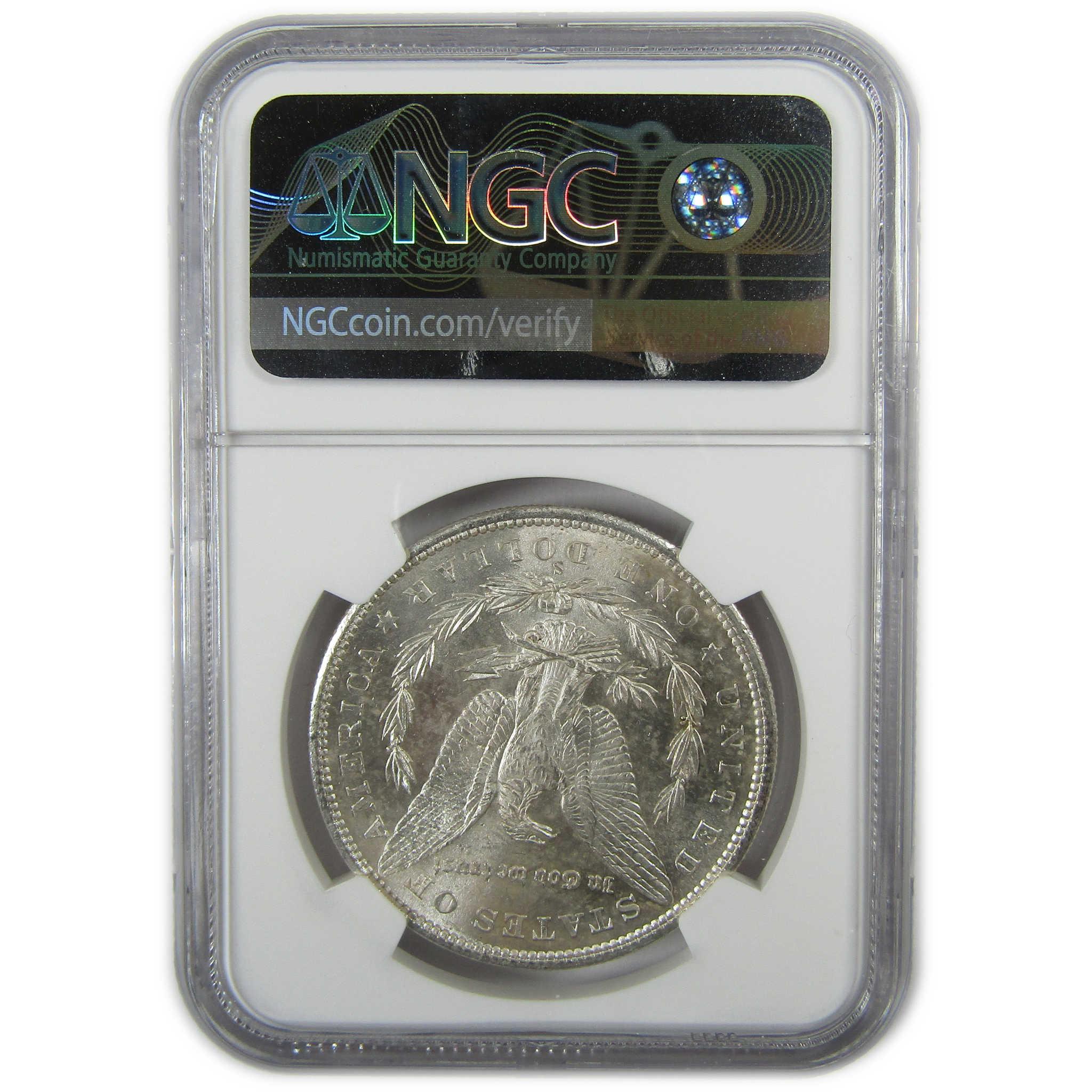1880 S Morgan Silver Dollar MS 65 NGC Uncirculated $1 Coin SKU:CP441 - Morgan coin - Morgan silver dollar - Morgan silver dollar for sale - Profile Coins & Collectibles