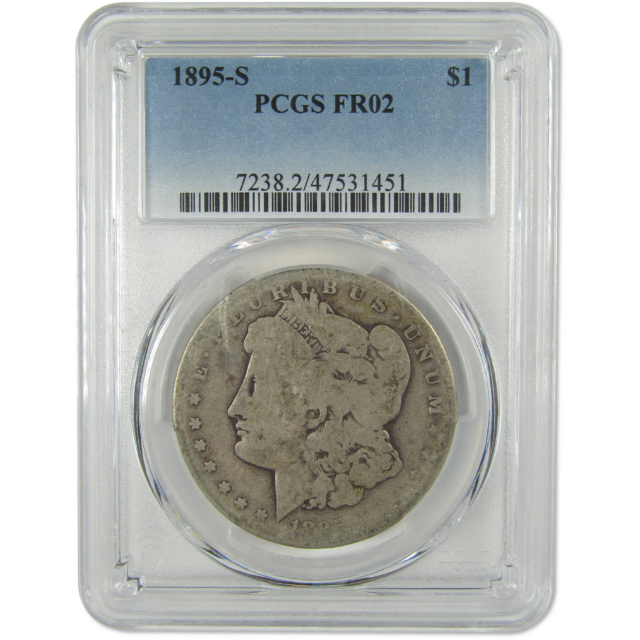 1895 S Morgan Dollar FR 2 PCGS 90% Silver $1 Coin SKU:I9649 - Morgan coin - Morgan silver dollar - Morgan silver dollar for sale - Profile Coins & Collectibles