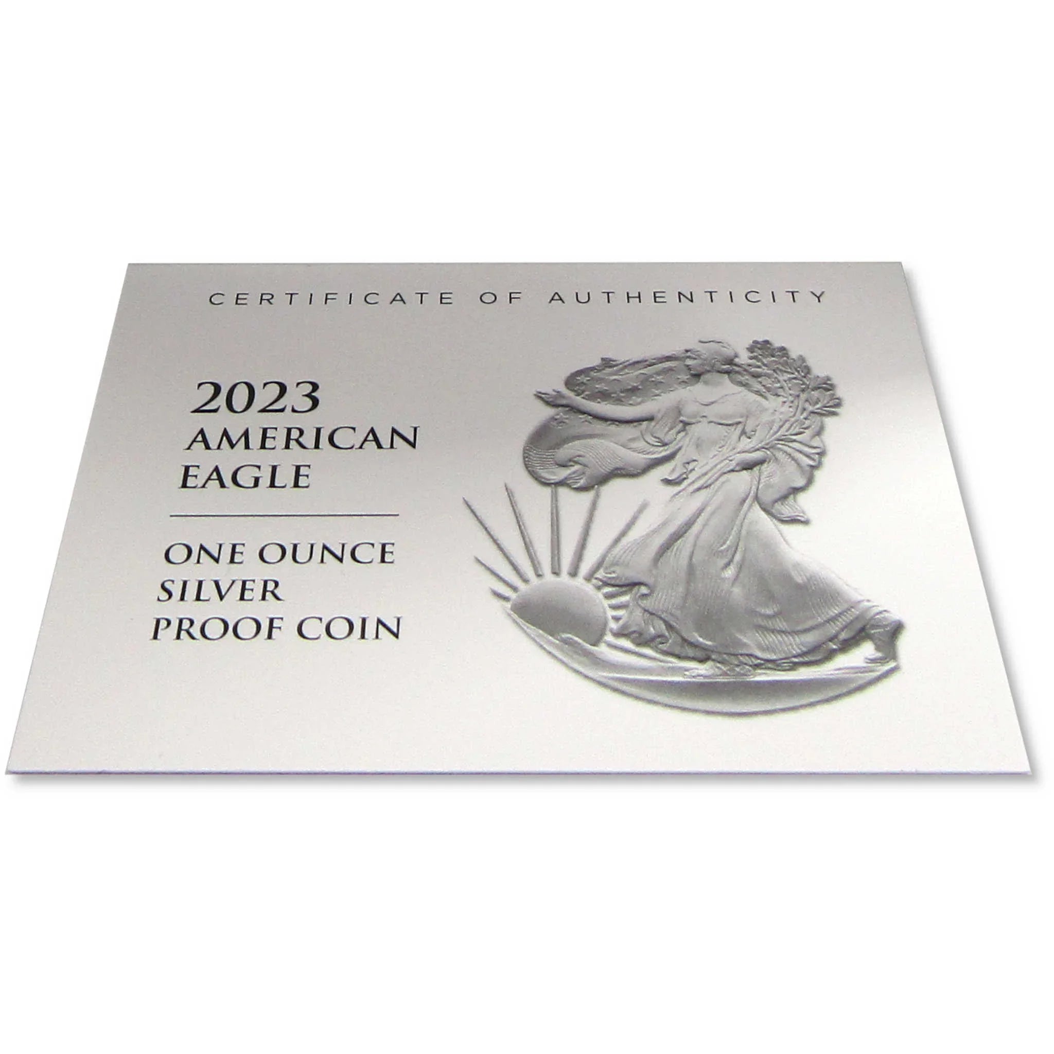 2023 American Eagle Dollar 1 oz .999 Silver Proof OGP COA SKU:OPC113