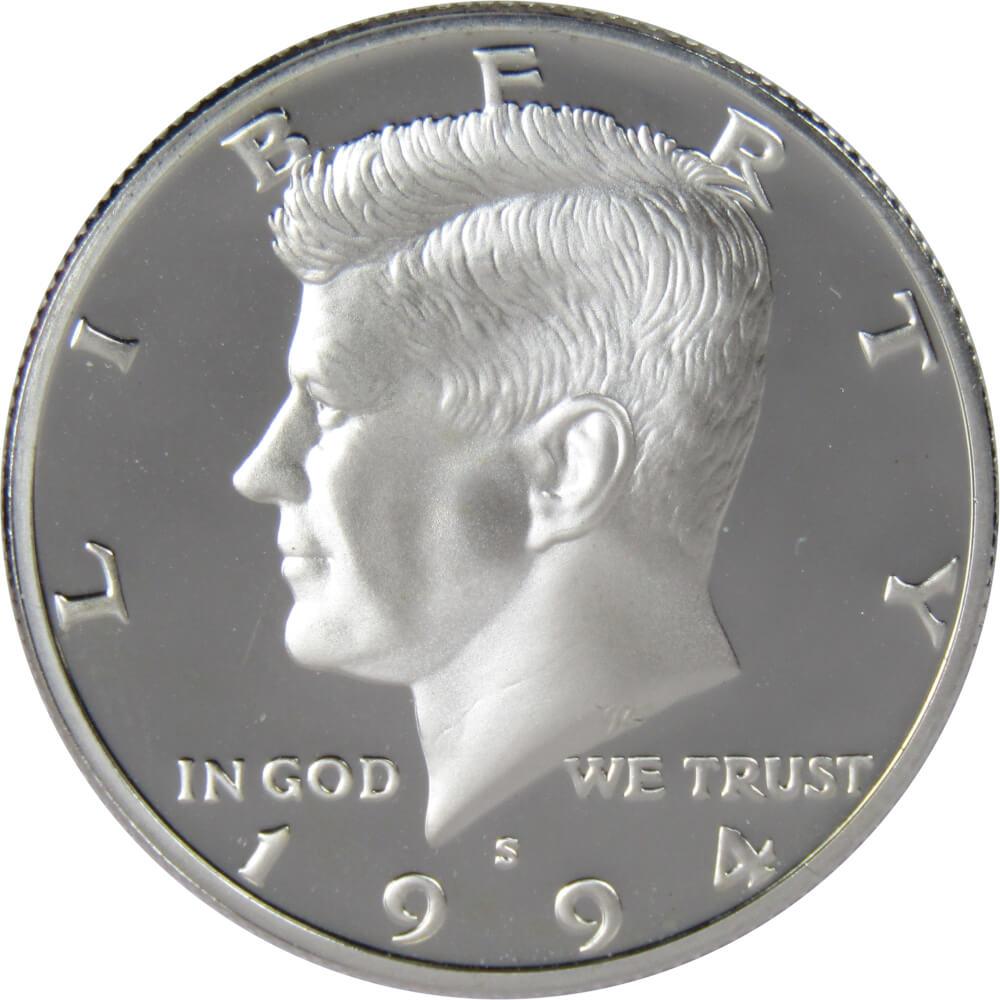 1994 S Kennedy Silver Half Dollar Proof 50c Coin Collectible