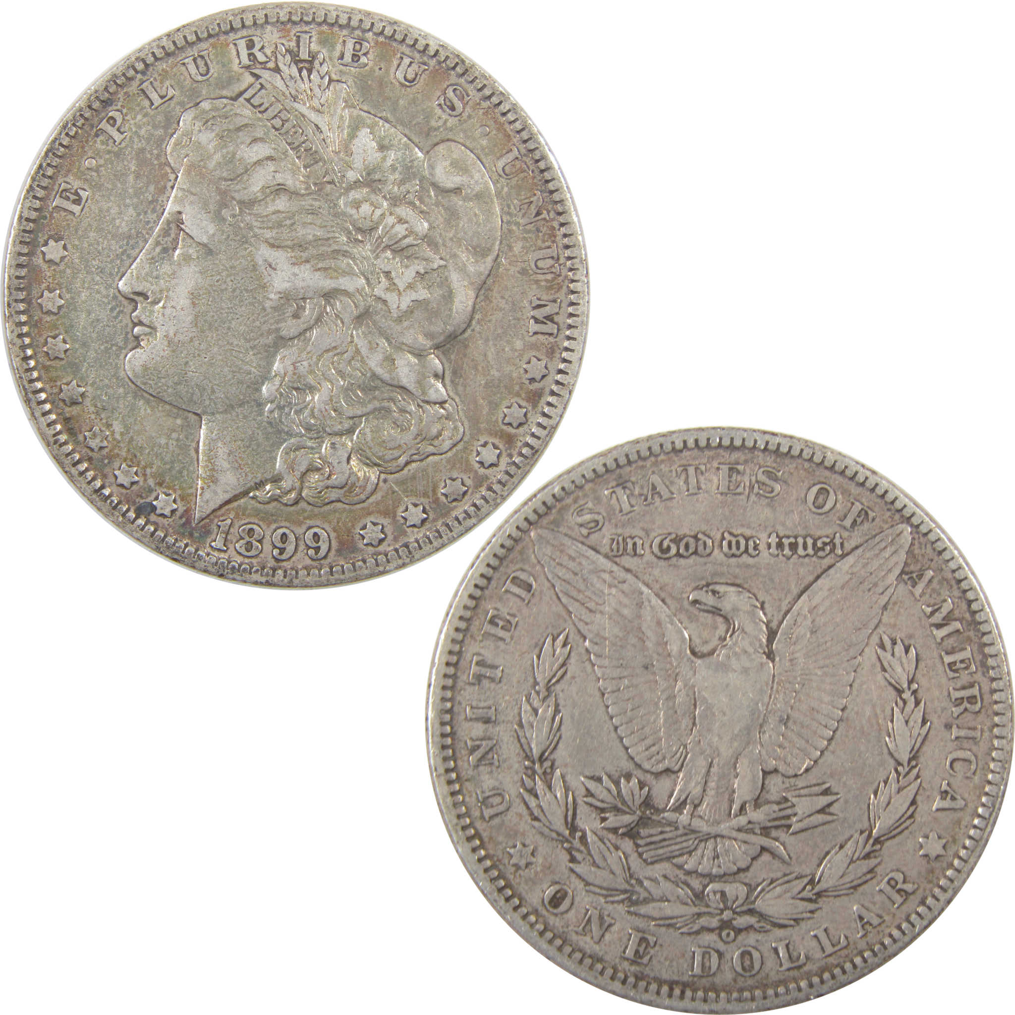 1899 O Micro O Morgan Dollar VF Very Fine Silver $1 Coin SKU:I18833 - Morgan coin - Morgan silver dollar - Morgan silver dollar for sale - Profile Coins & Collectibles