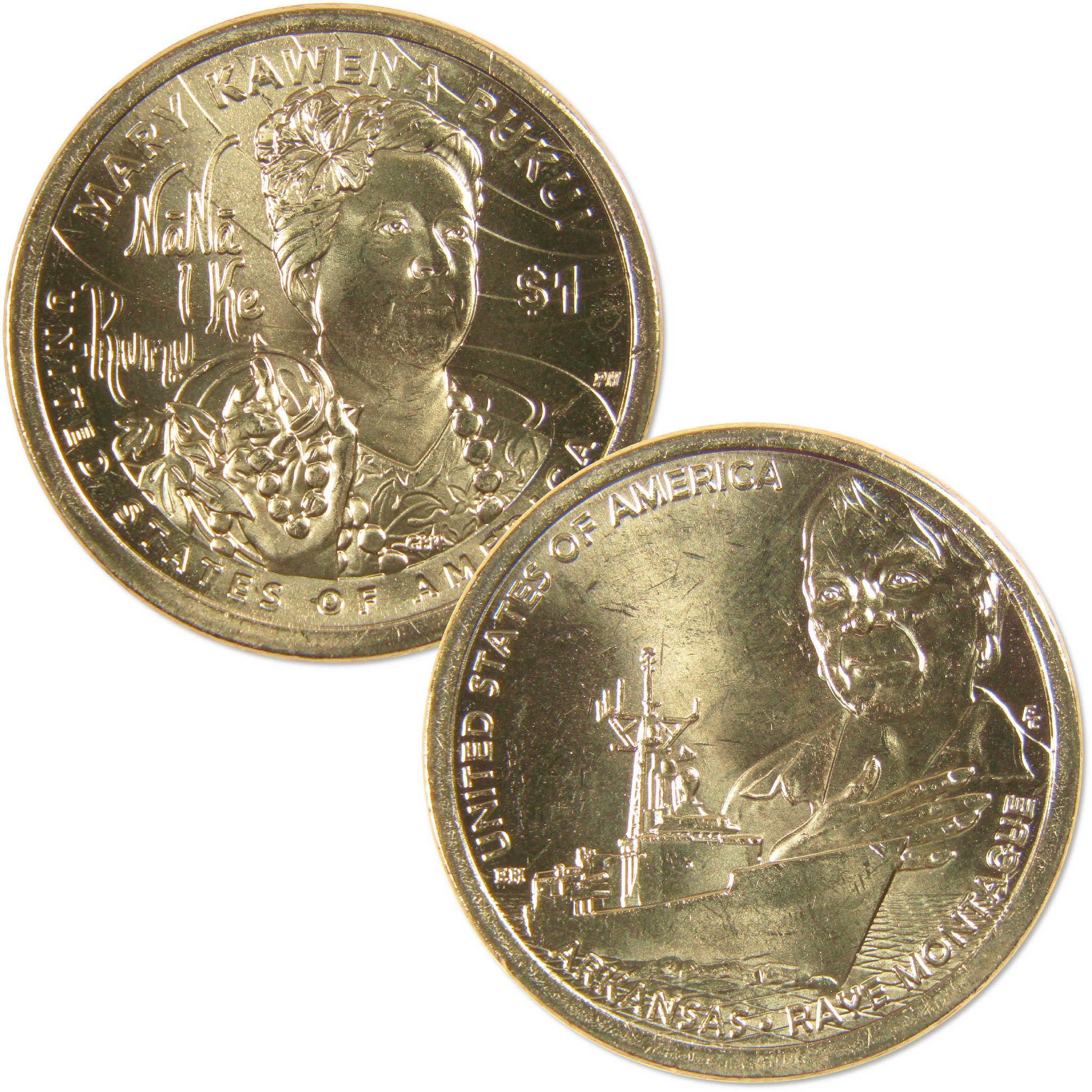 2025 Native American & Innovation Dollar 2 Coin Uncirculated Set