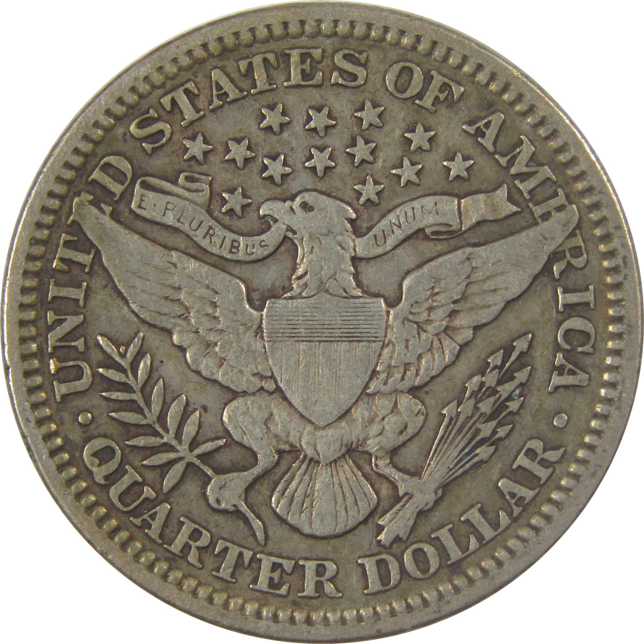 1905 Barber Silver Quarter XF EF Extremely Fine 25c Coin SKU:I24584
