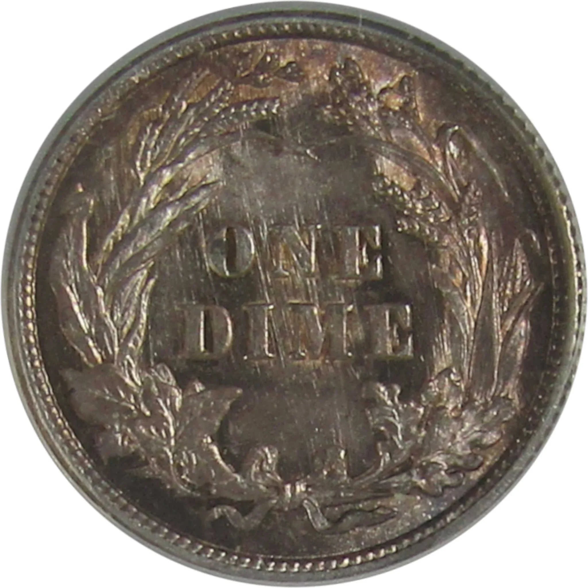 1916 Barber Dime AU 58 ANACS Silver 10c Coin SKU:I23027