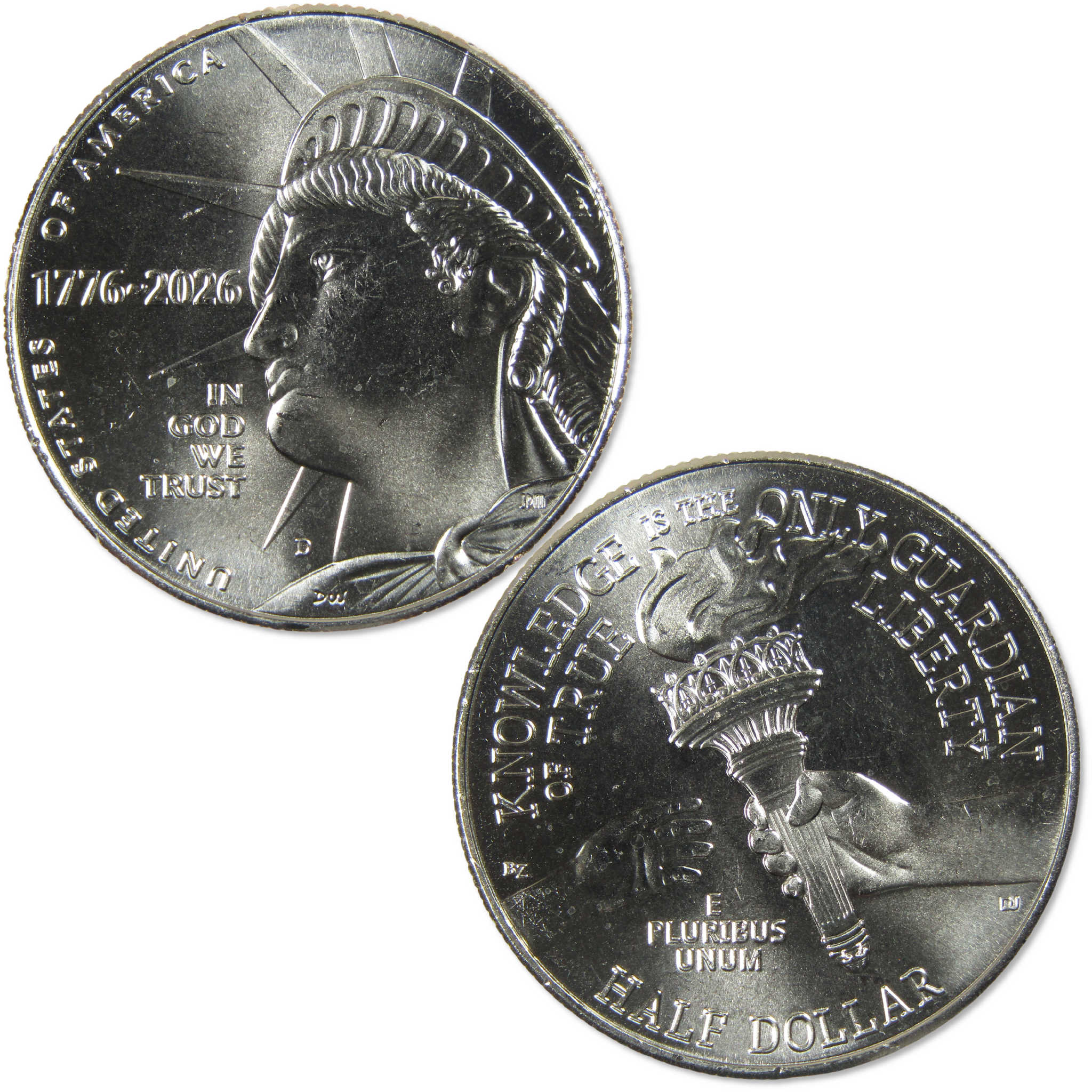 2026 D Enduring Liberty Semiquincentennial Half Dollar Uncirculated