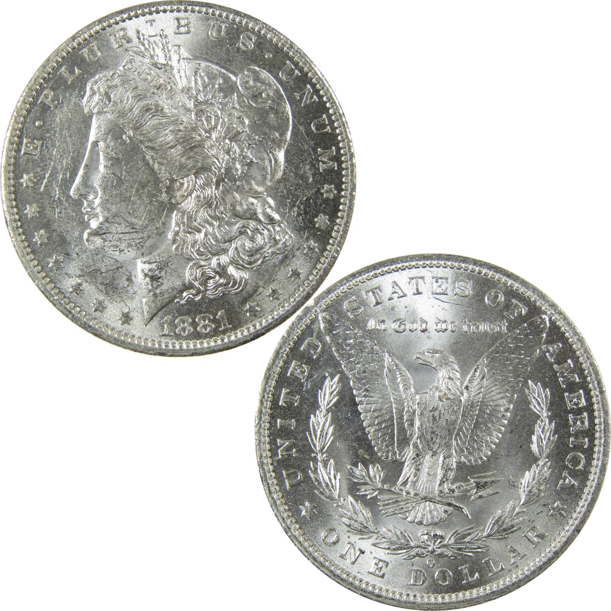 1881 O Morgan Silver Dollar Uncirculated Mint State $1 Coin SKU:I27698 - Morgan coin - Morgan silver dollar - Morgan silver dollar for sale - Profile Coins & Collectibles
