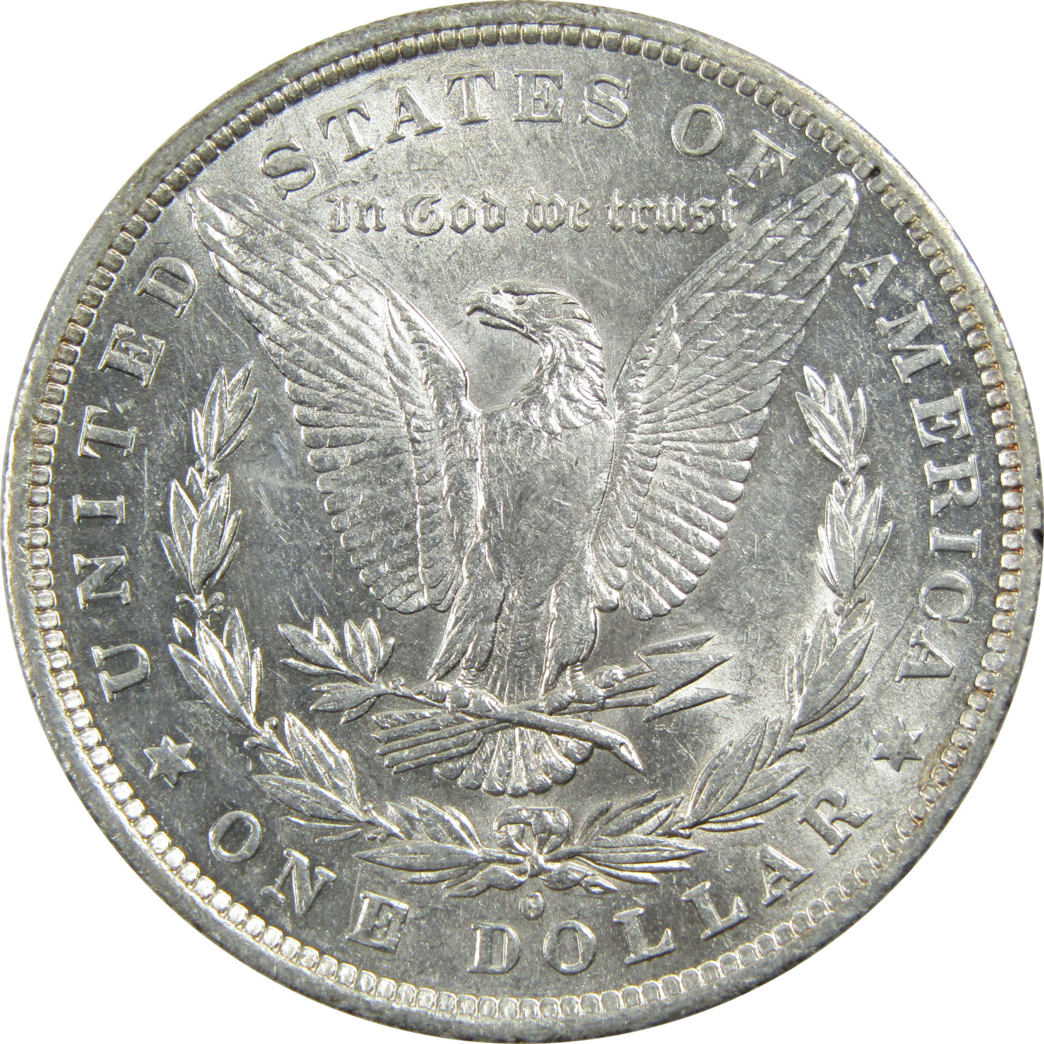 1882 O/S Morgan Dollar AU About Uncirculated Silver $1 Coin SKU:I13608
