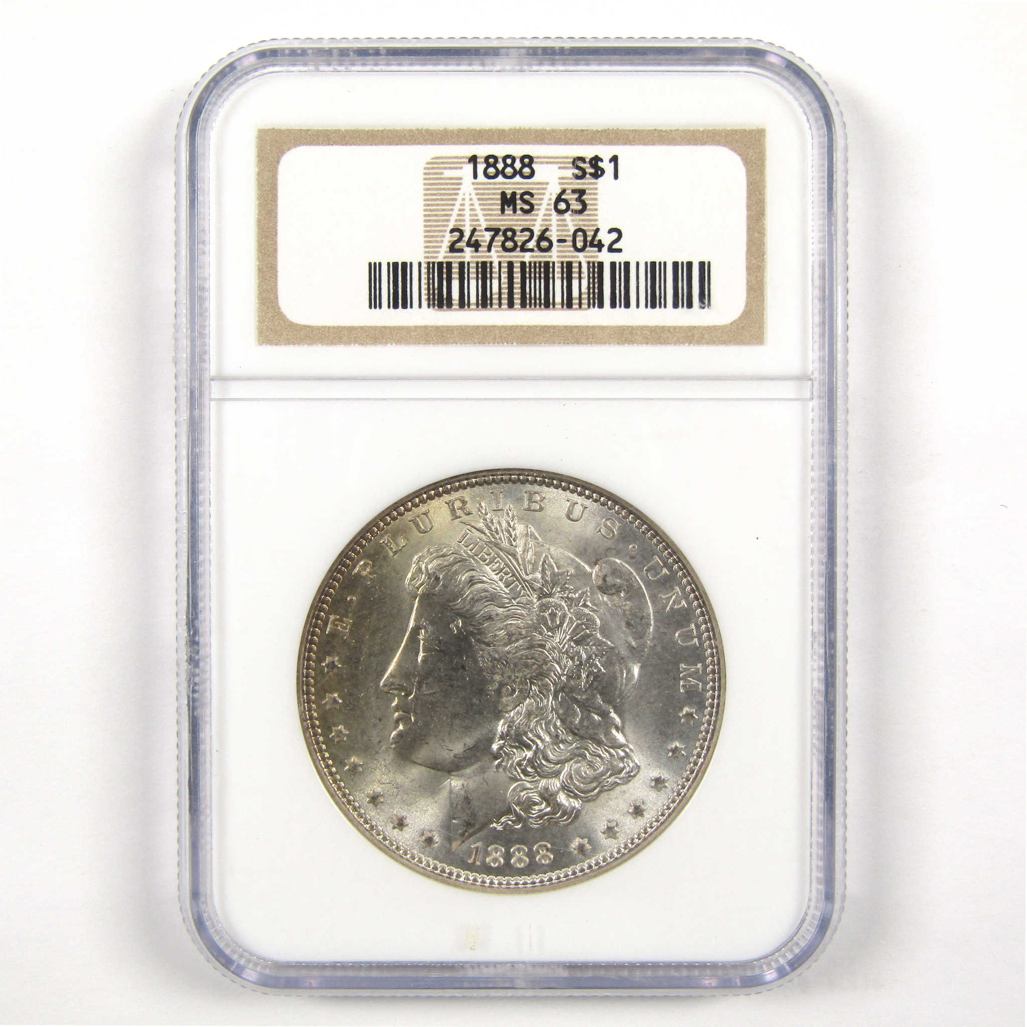 1888 Morgan Dollar MS 63 NGC Silver $1 Uncirculated Coin SKU:I11720 - Morgan coin - Morgan silver dollar - Morgan silver dollar for sale - Profile Coins & Collectibles