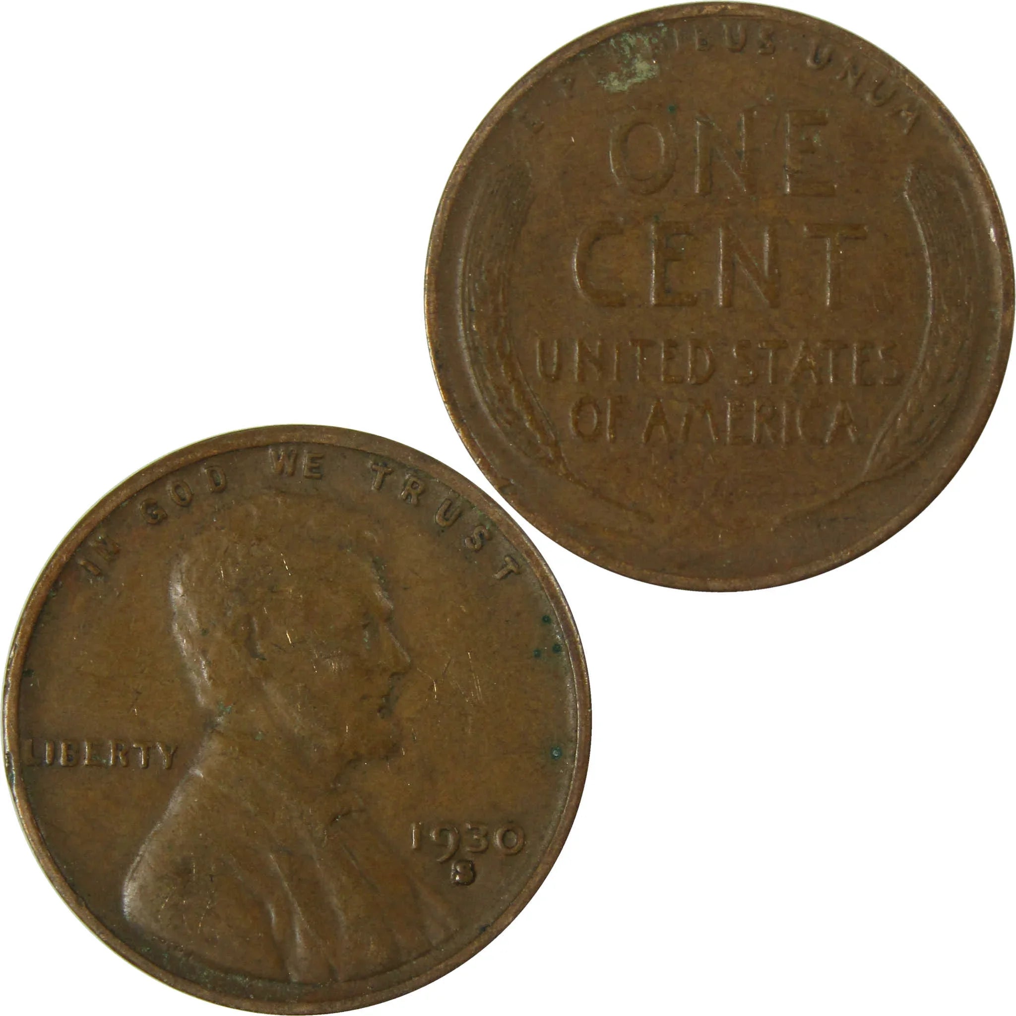 1930 S Lincoln Wheat Cent VF Very Fine Penny 1c Coin SKU:I26665