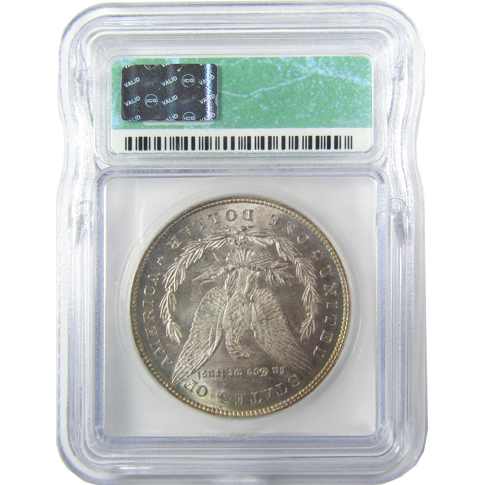 1878 8TF Morgan Dollar MS 62 ICG Silver Uncirculated SKU:I19792 - Morgan coin - Morgan silver dollar - Morgan silver dollar for sale - Profile Coins & Collectibles