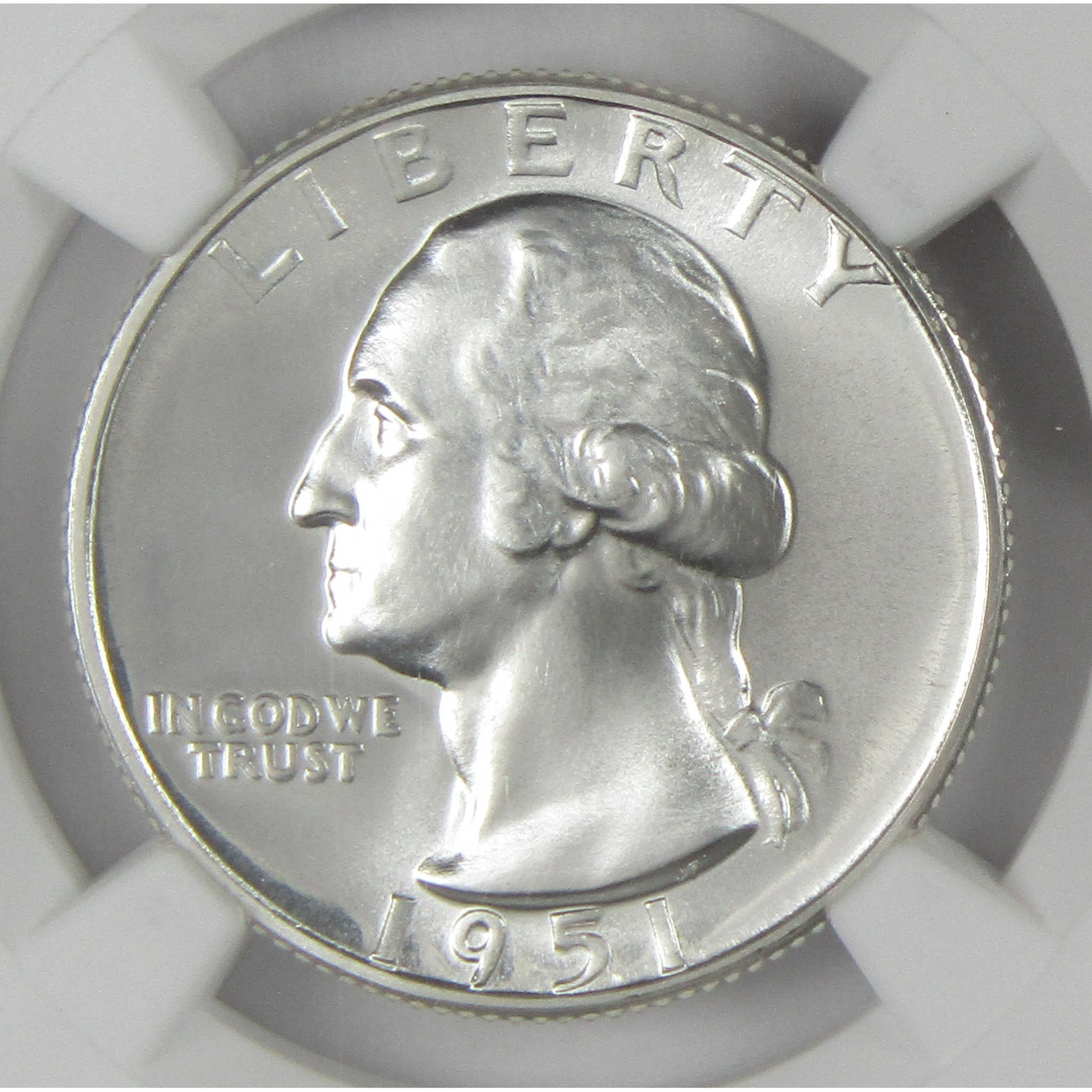 1951 Washington Silver Quarter PF 67 NGC Proof 25c Coin SKU:I27504