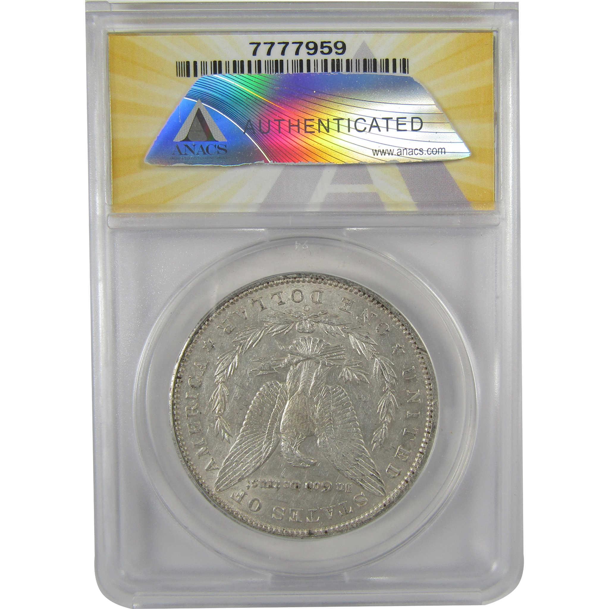 1896 O Morgan Dollar AU 55 Details ANACS Silver $1 Coin SKU:I18993 - Morgan coin - Morgan silver dollar - Morgan silver dollar for sale - Profile Coins & Collectibles