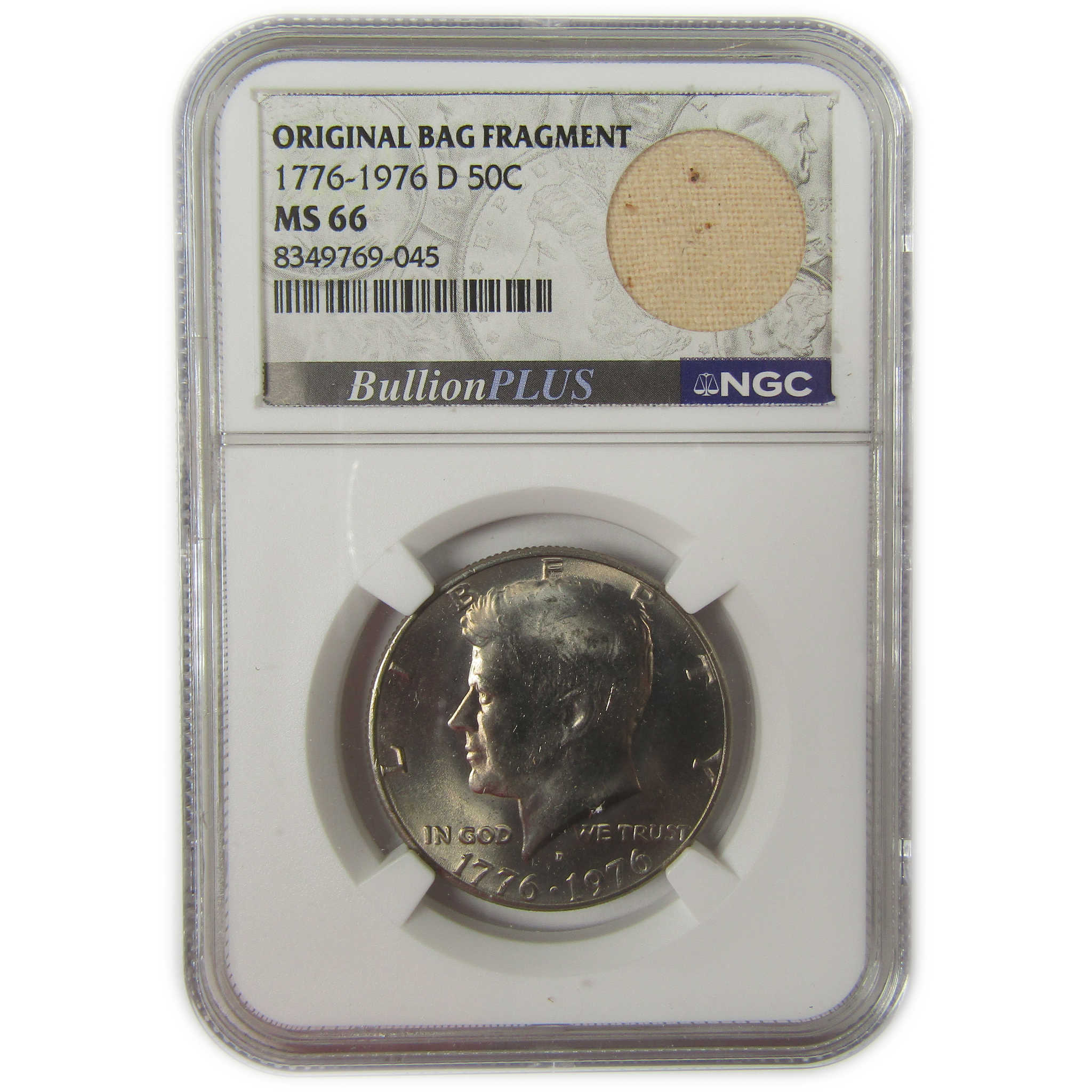1976 D Kennedy Bicentennial Half Dollar MS 66 NGC Clad SKU:I20468