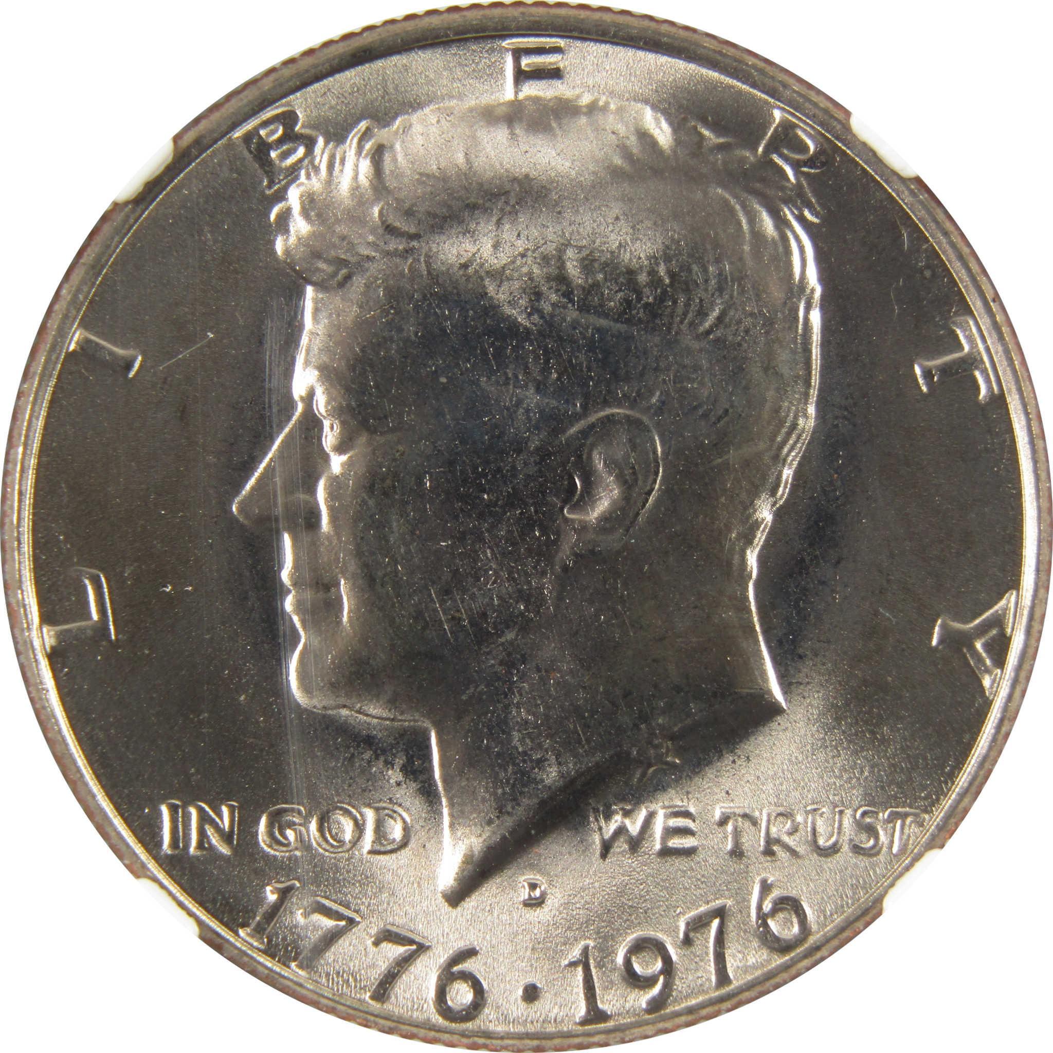 1976 D Kennedy Bicentennial 50c MS 67 NGC Clad Unc SKU:I9800