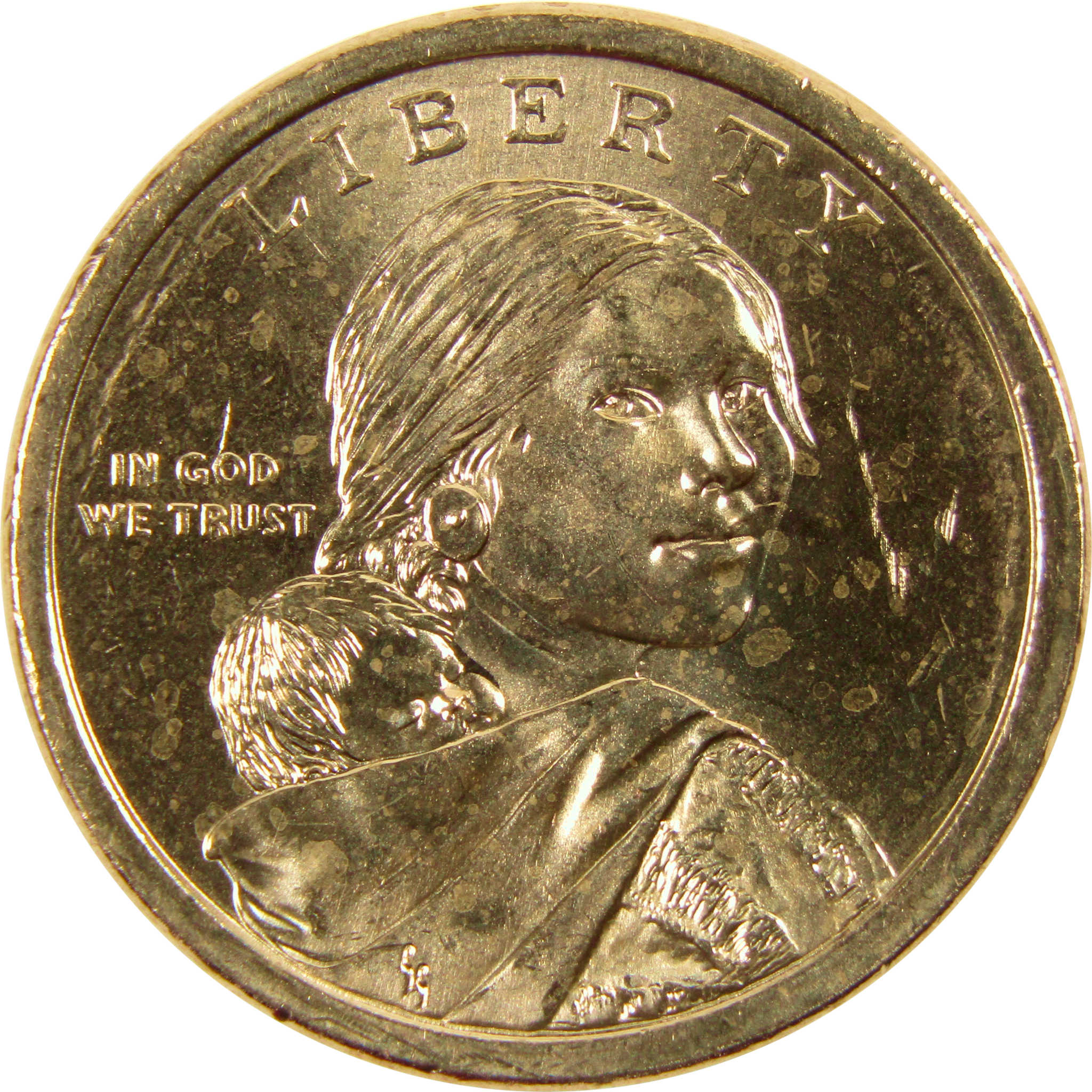 2013 P Treaty with the Delawares Native American Dollar Uncirculated