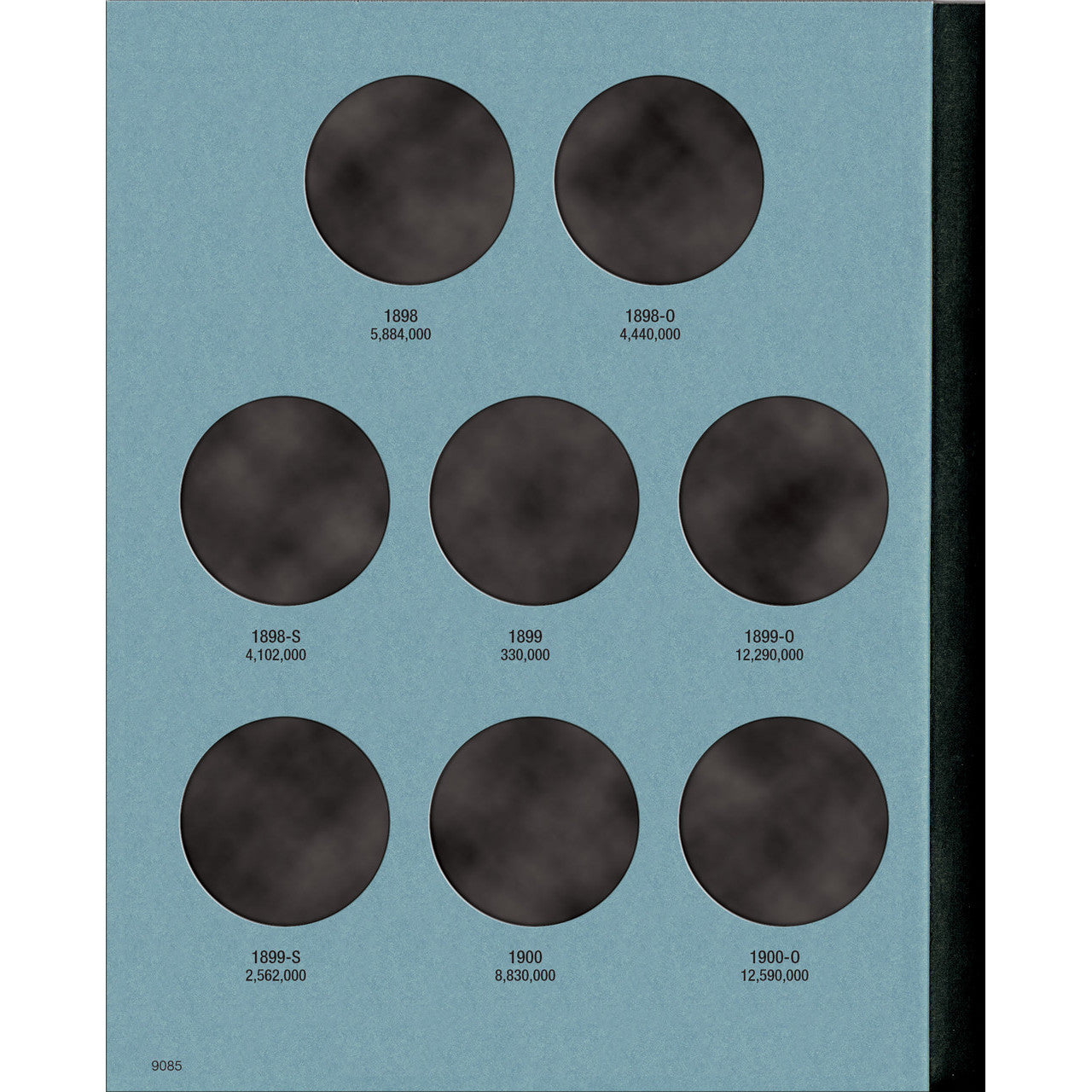 Whitman Morgan Silver Dollar Coin Folder Collection #4 1898-1921