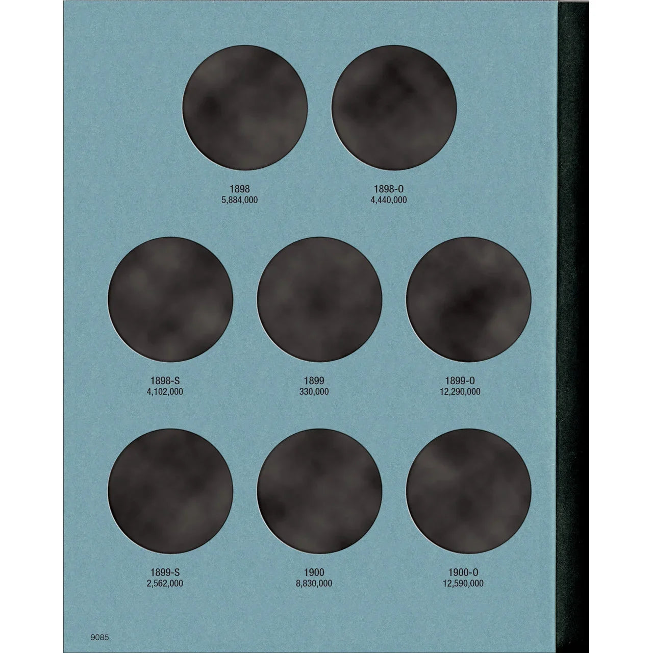 Whitman Morgan Silver Dollar Coin Folder Collection #4 1898-1921