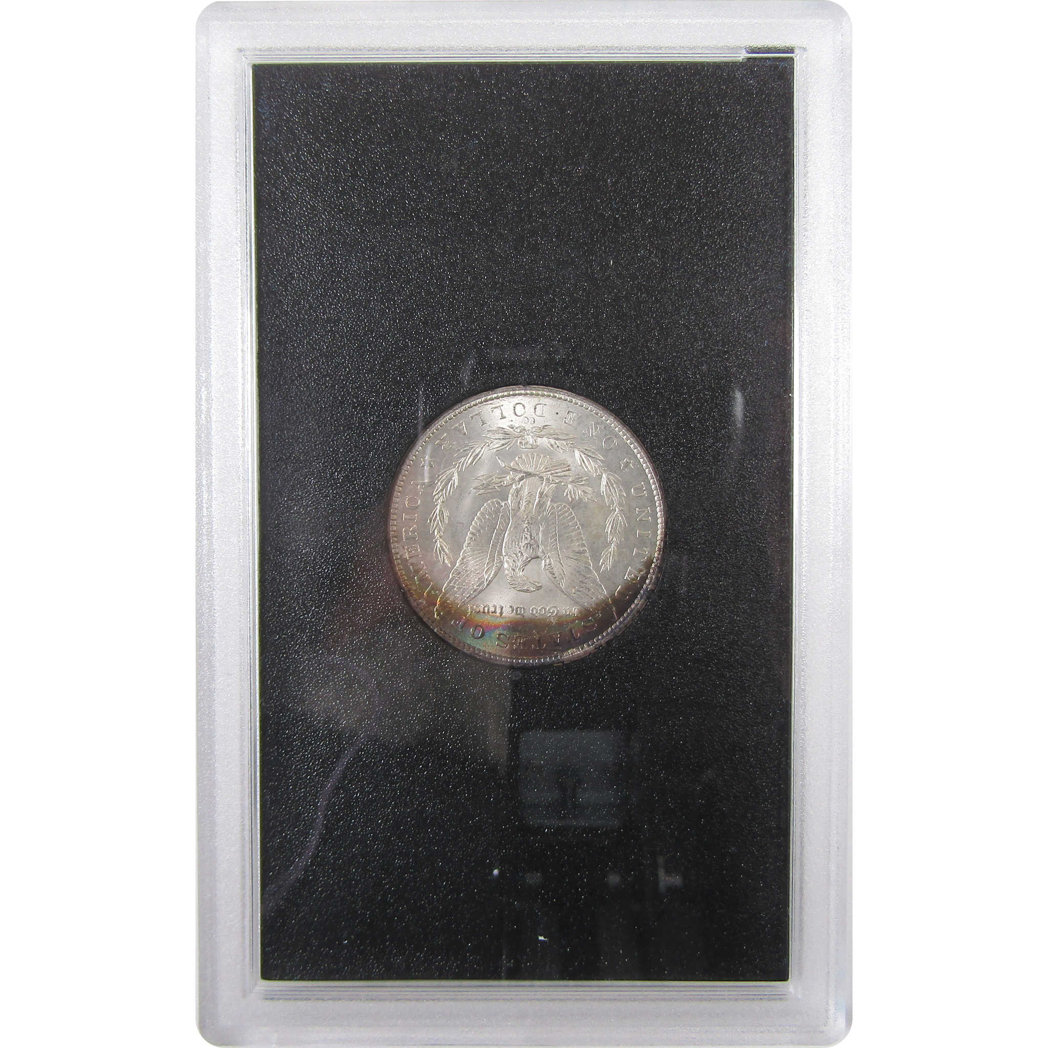 1882 CC GSA Morgan Dollar Uncirculated Silver $1 Coin Toned SKU:I17728