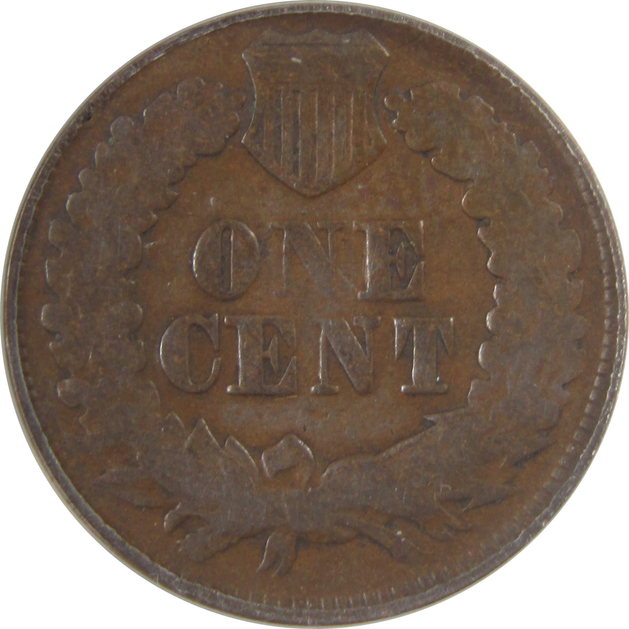 1869 Indian Head Cent G 6 ANACS Penny 1c Coin SKU:I24906