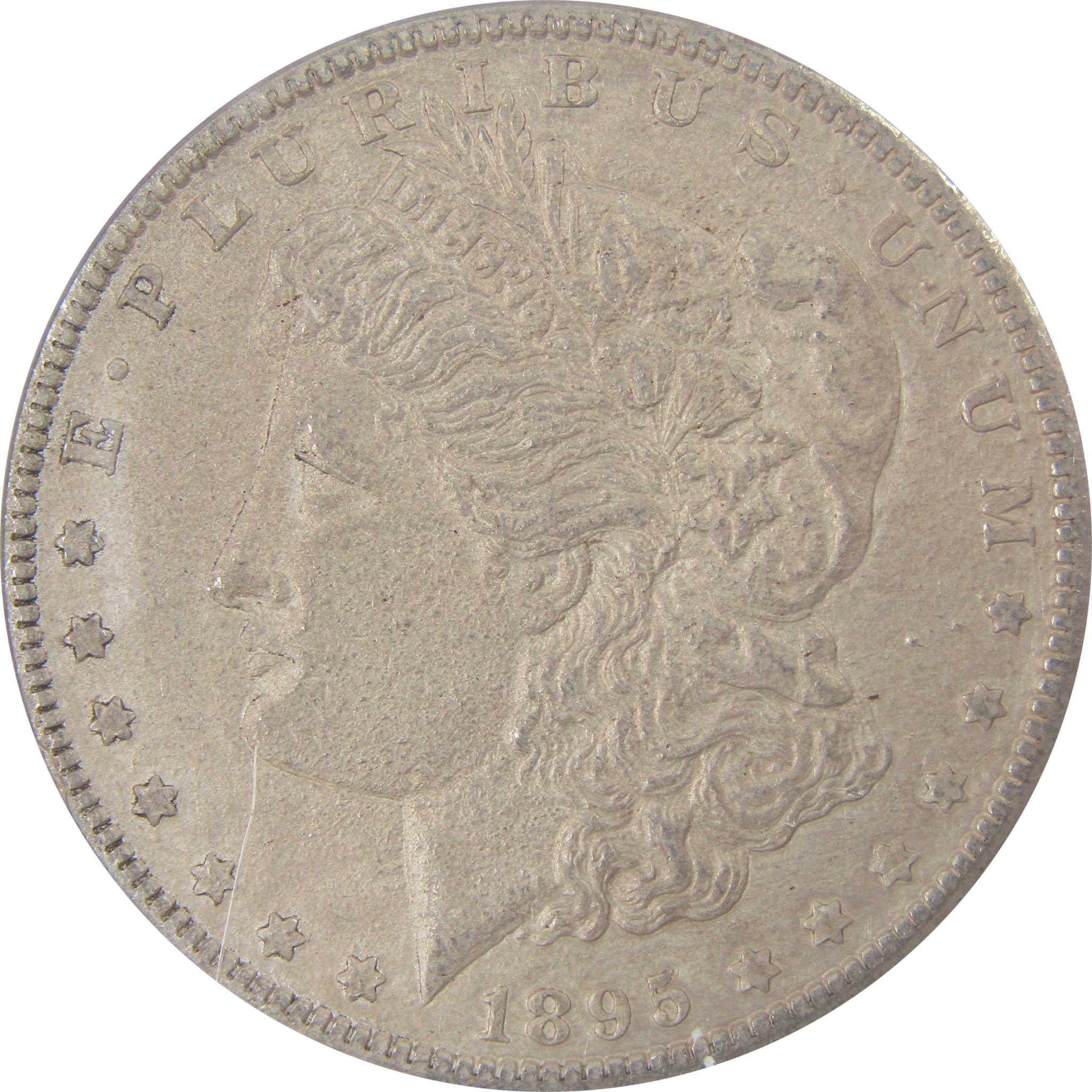 1895 O Morgan Silver Dollar AU 50 Details ANACS $1 Coin SKU:I24430 - Morgan coin - Morgan silver dollar - Morgan silver dollar for sale - Profile Coins & Collectibles