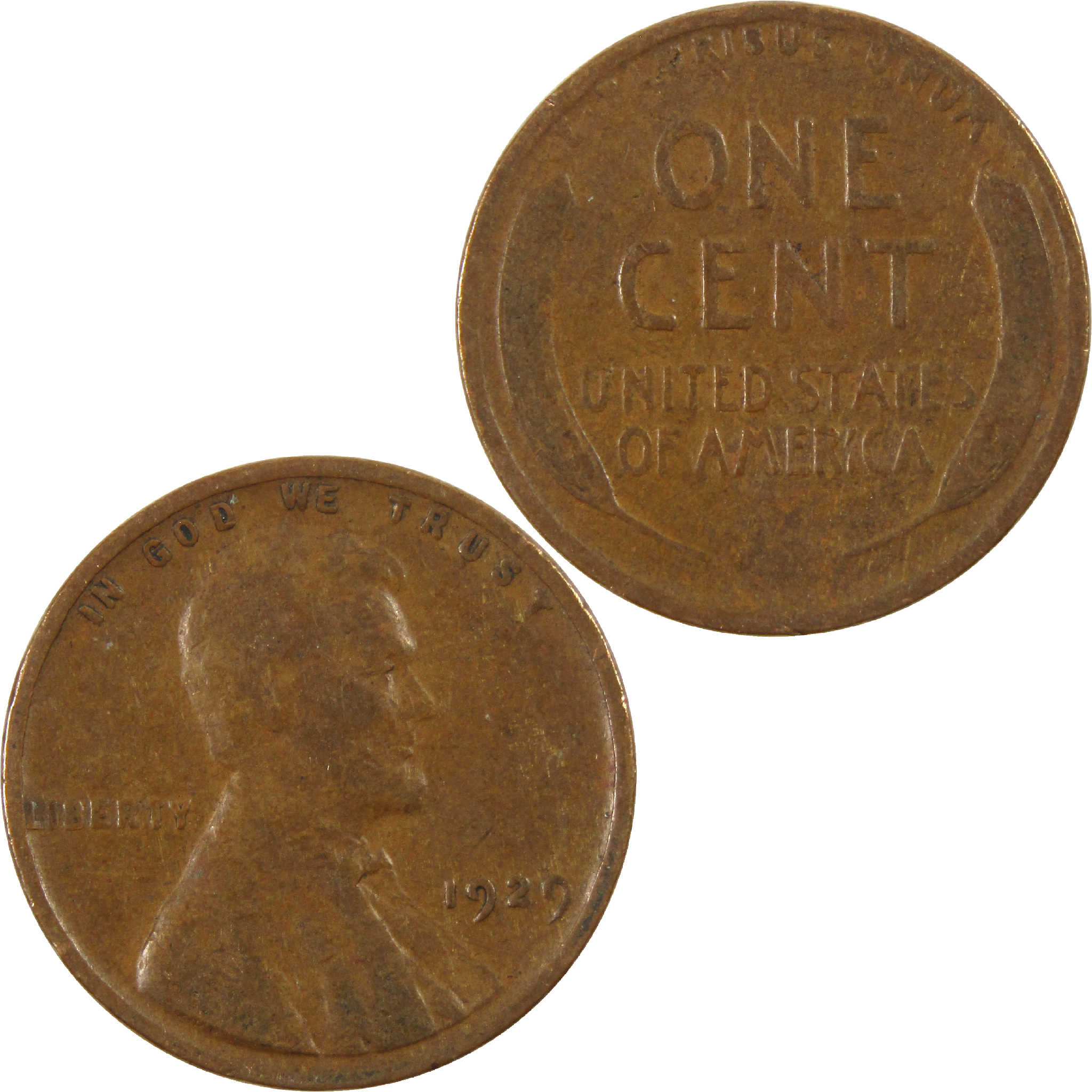 1929 Lincoln Wheat Cent G Good Penny 1c Coin