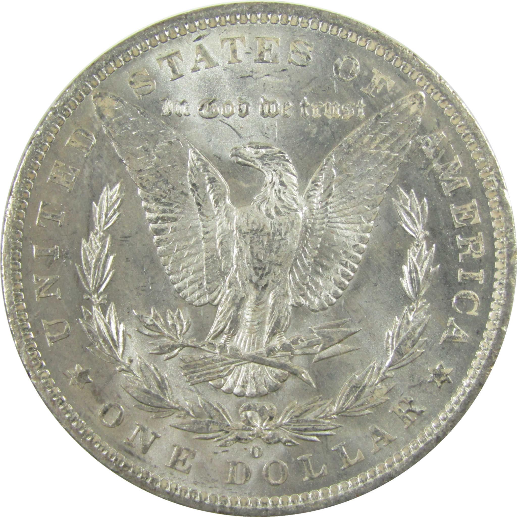 1883 O Morgan Silver Dollar Uncirculated Mint State Toned SKU:I27535