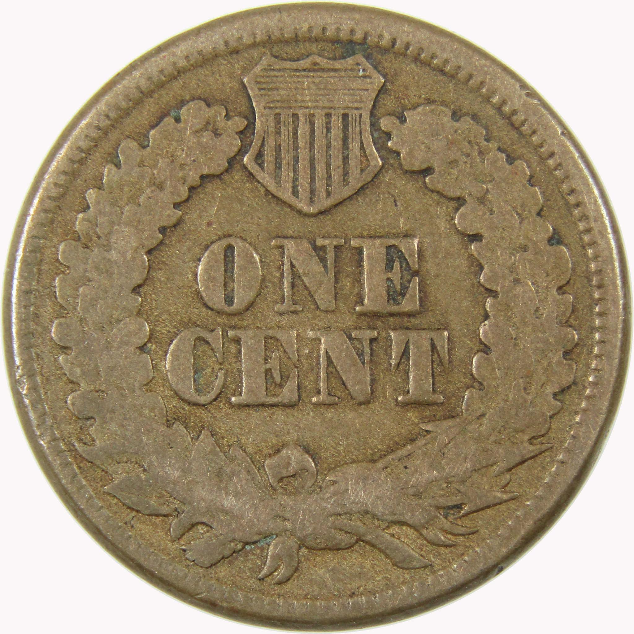 1863 Indian Head Cent VG Very Good Penny 1c Coin SKU:CP1106