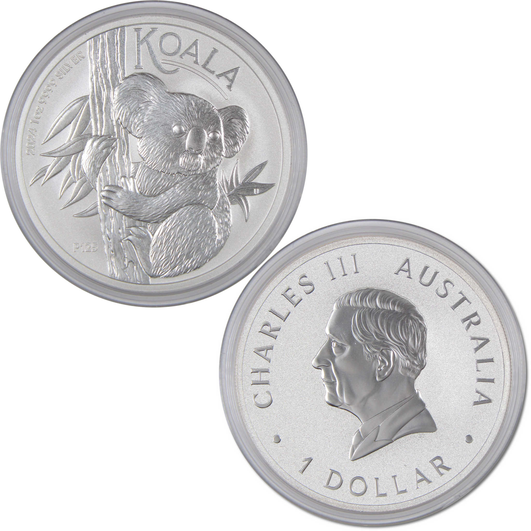 2024 Australian Koala BU Brilliant Uncirculated 1 oz .9999 Silver $1