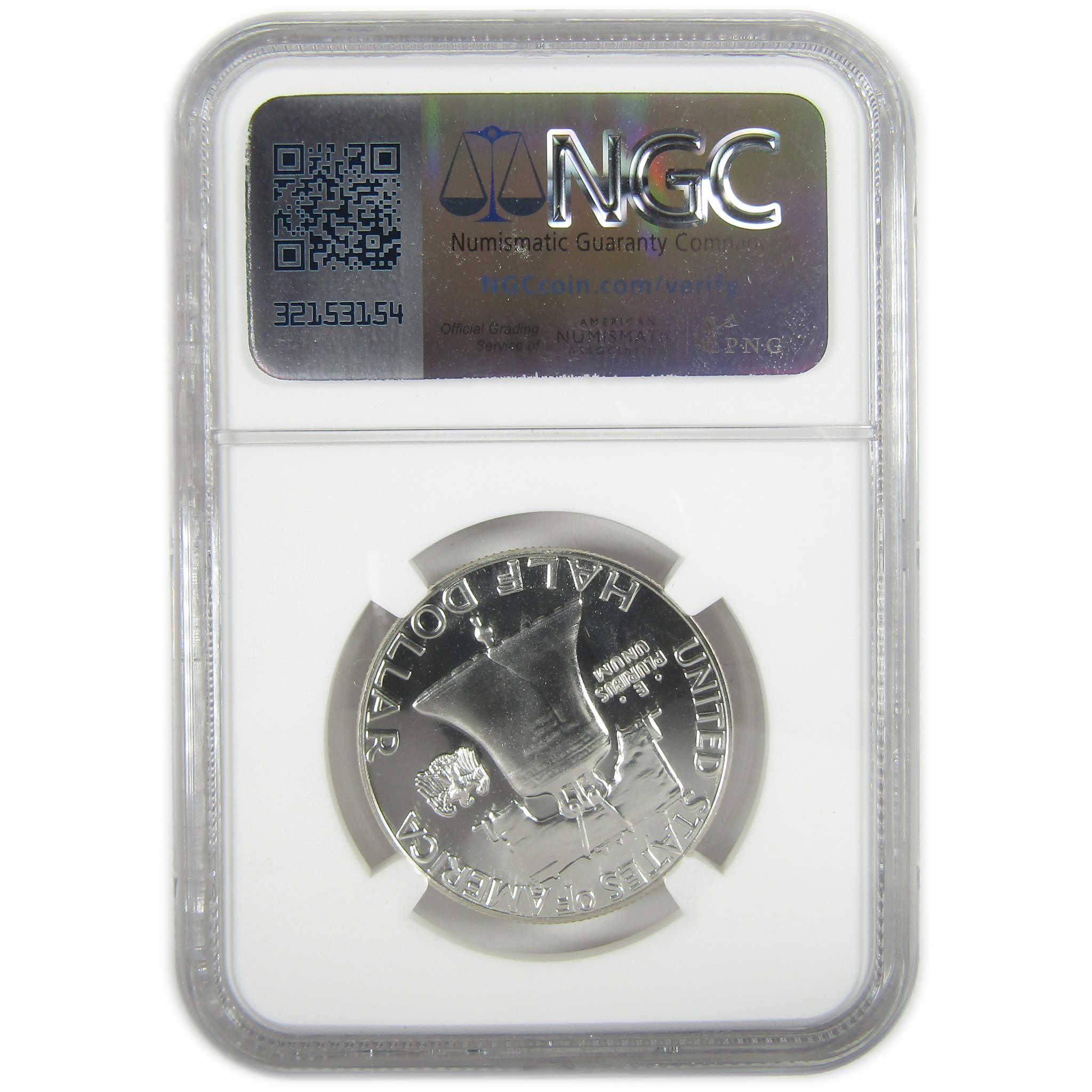 1963 Franklin Silver Half Dollar PF 69 NGC Proof 50c Coin SKU:I27435
