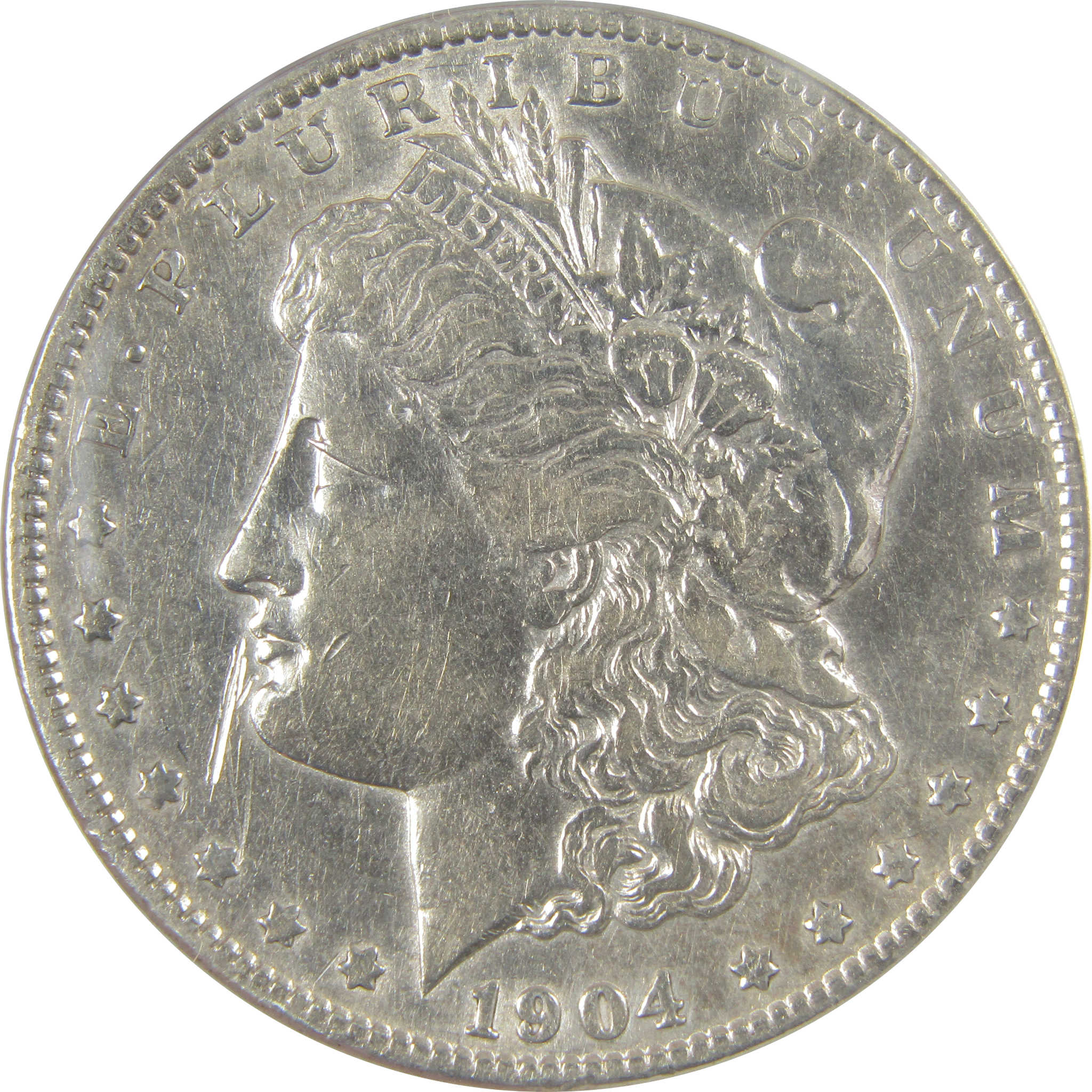 1904 S Morgan Dollar VF 25 Details ANACS Silver $1 Coin SKU:I21138 - Morgan coin - Morgan silver dollar - Morgan silver dollar for sale - Profile Coins & Collectibles