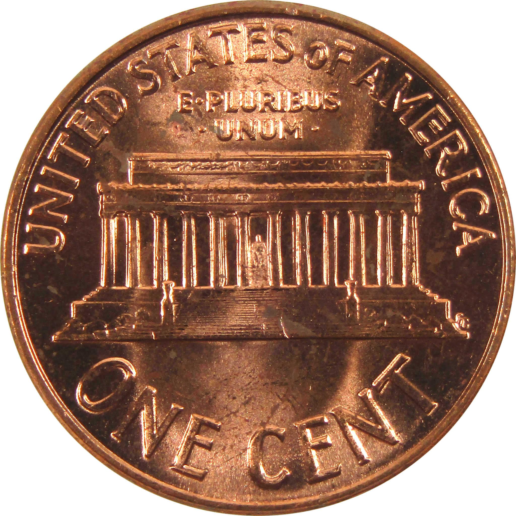 1962 Lincoln Memorial Cent BU Uncirculated Penny 1c Coin