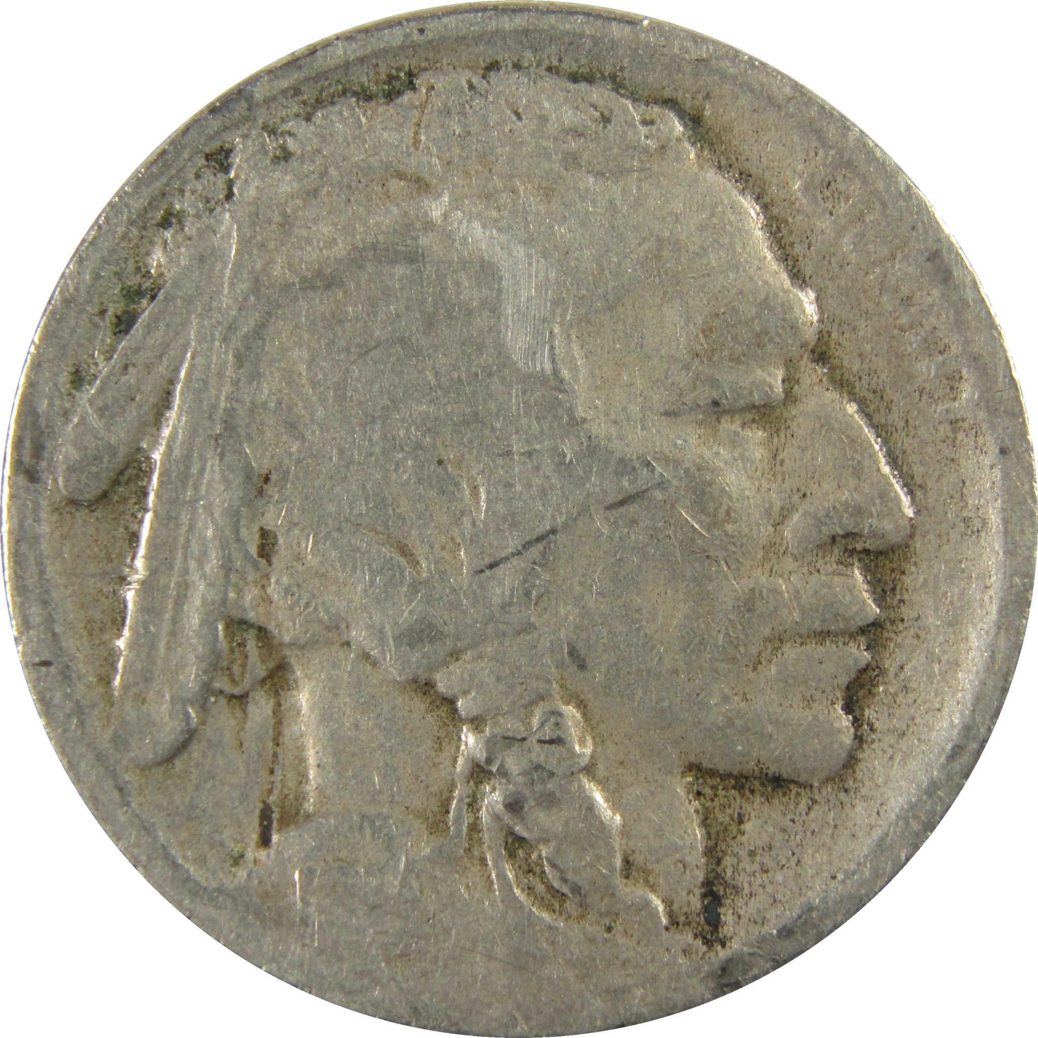 1914 S Indian Head Buffalo Nickel G Good 5c Coin SKU:I28218