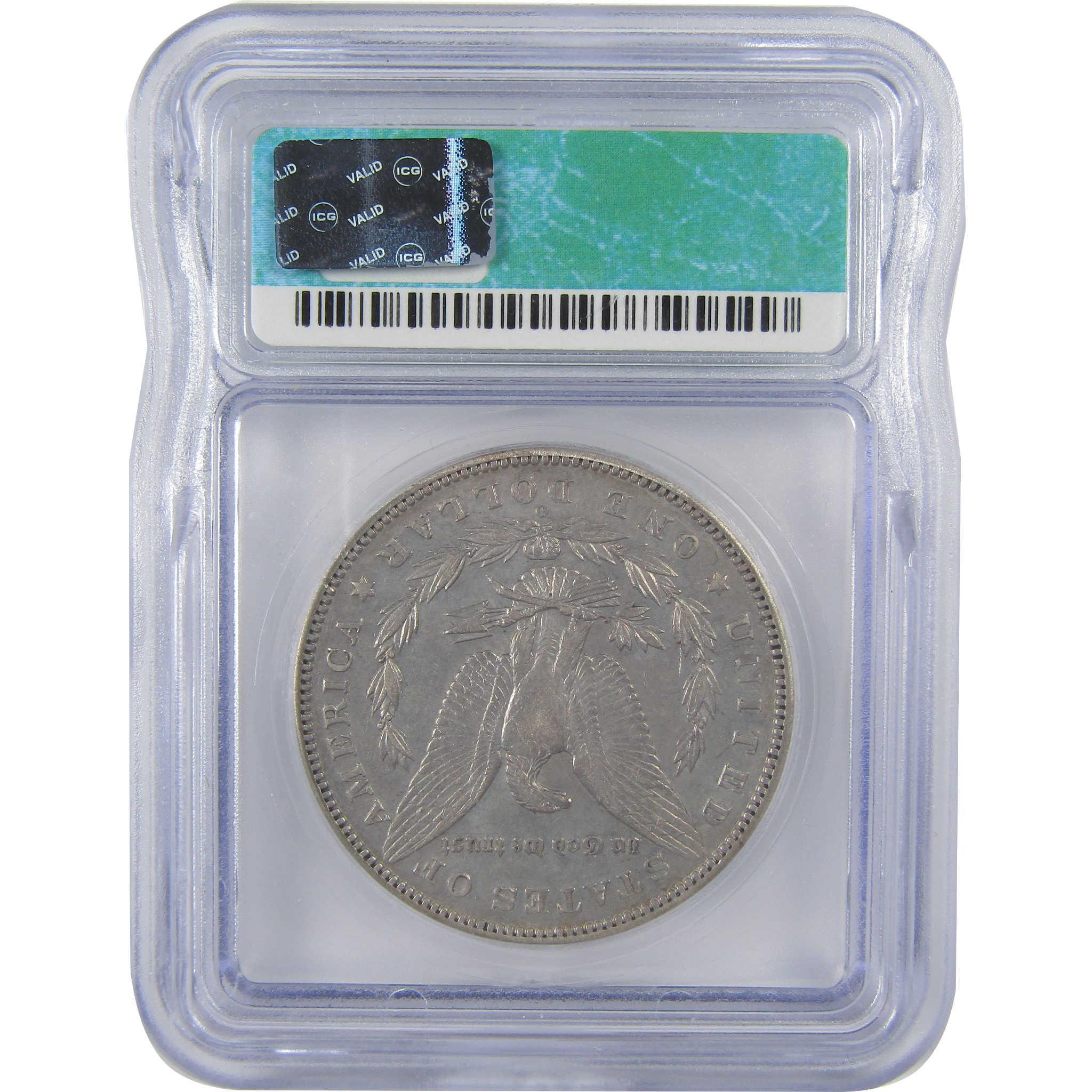 1895 O Morgan Dollar EF 45 ICG Silver $1 Coin SKU:I23795 - Morgan coin - Morgan silver dollar - Morgan silver dollar for sale - Profile Coins & Collectibles