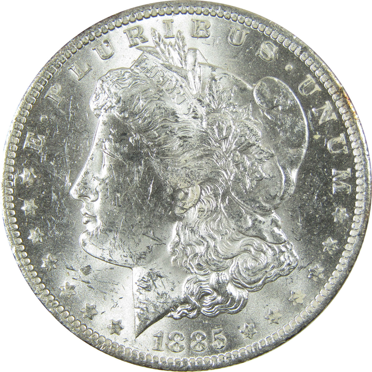 1885 O Morgan Silver Dollar Uncirculated Mint State $1 Coin SKU:CP1682
