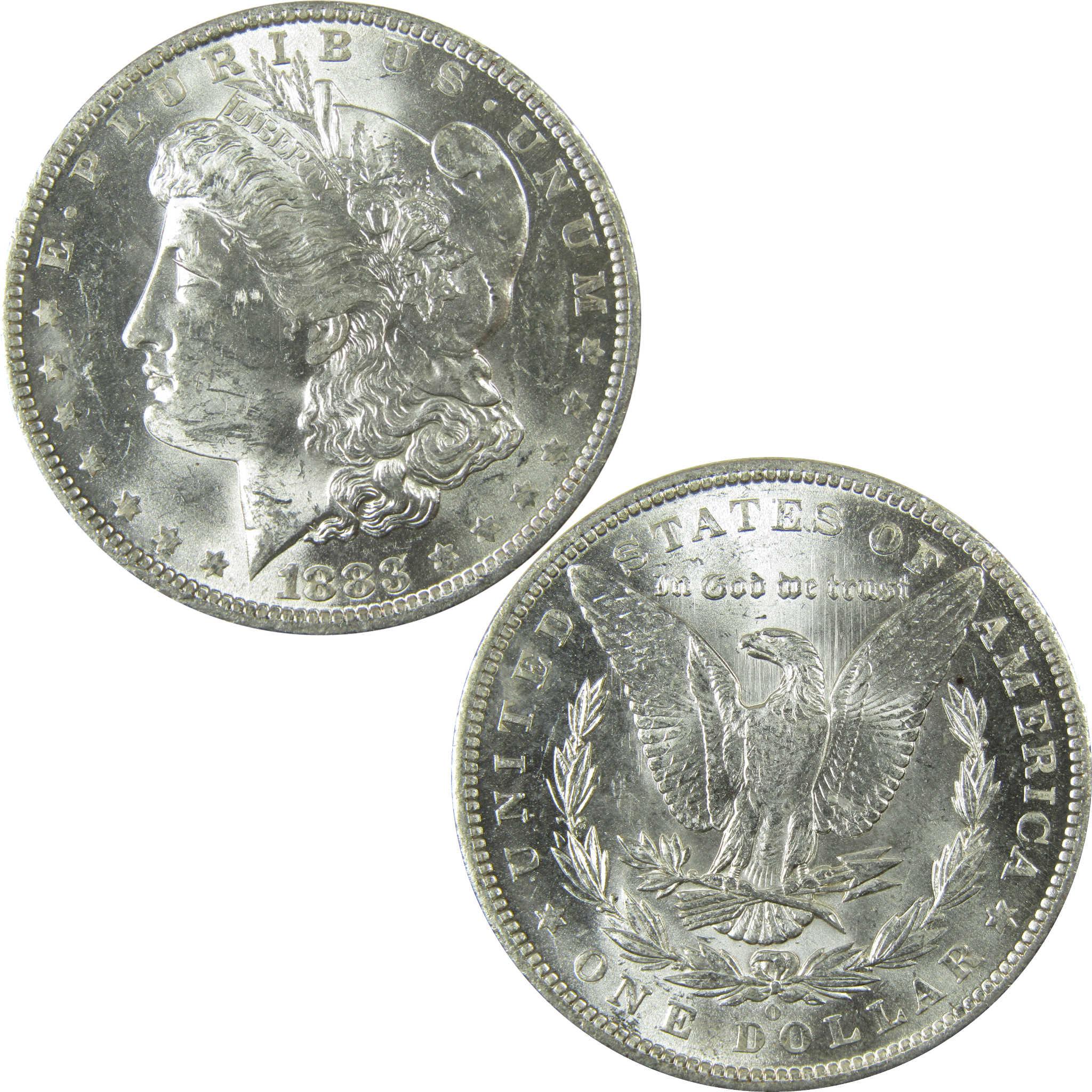 1883 O Morgan Silver Dollar Uncirculated Mint State $1 Coin SKU:I27513 - Morgan coin - Morgan silver dollar - Morgan silver dollar for sale - Profile Coins & Collectibles