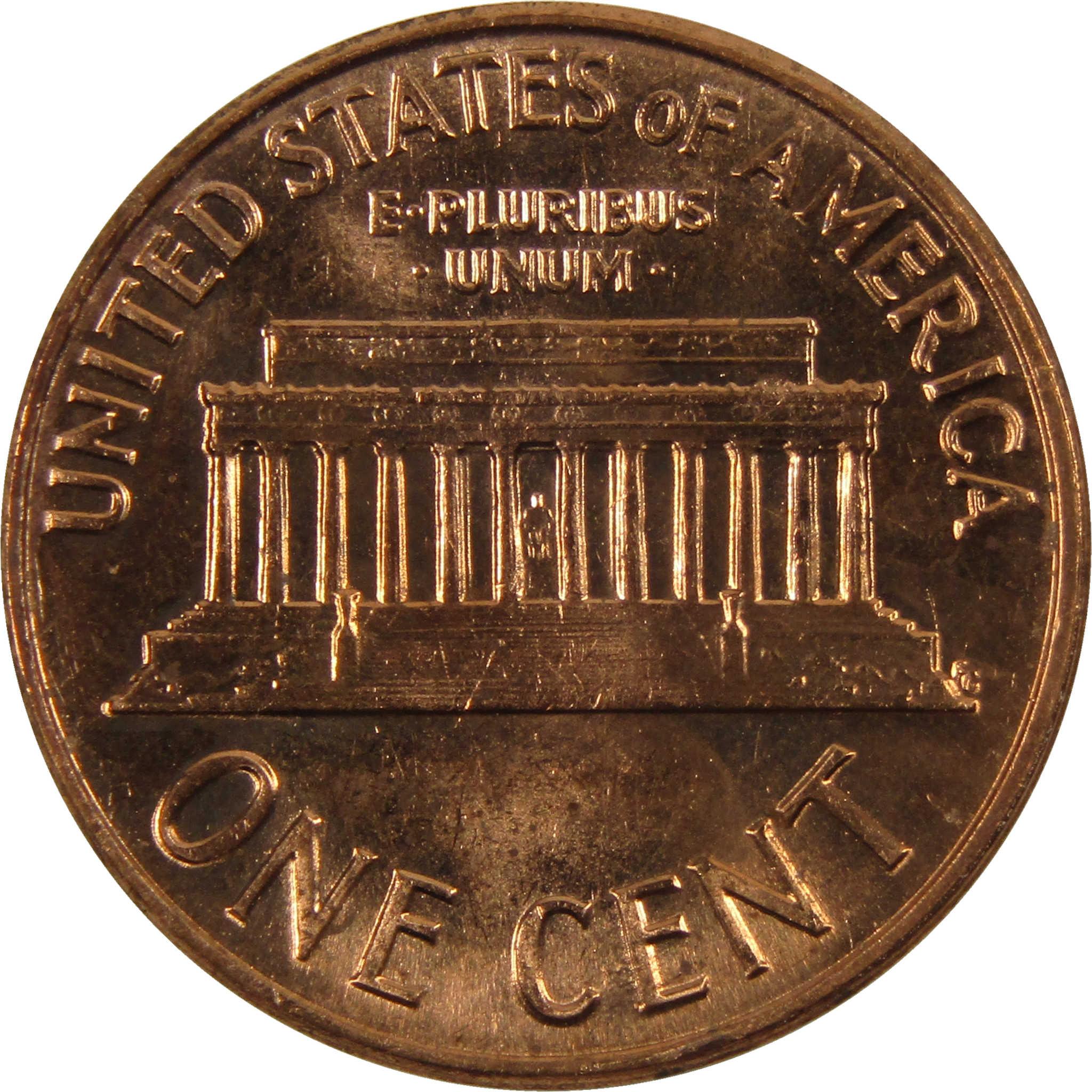 1964 D Lincoln Memorial Cent BU Uncirculated Penny 1c Coin