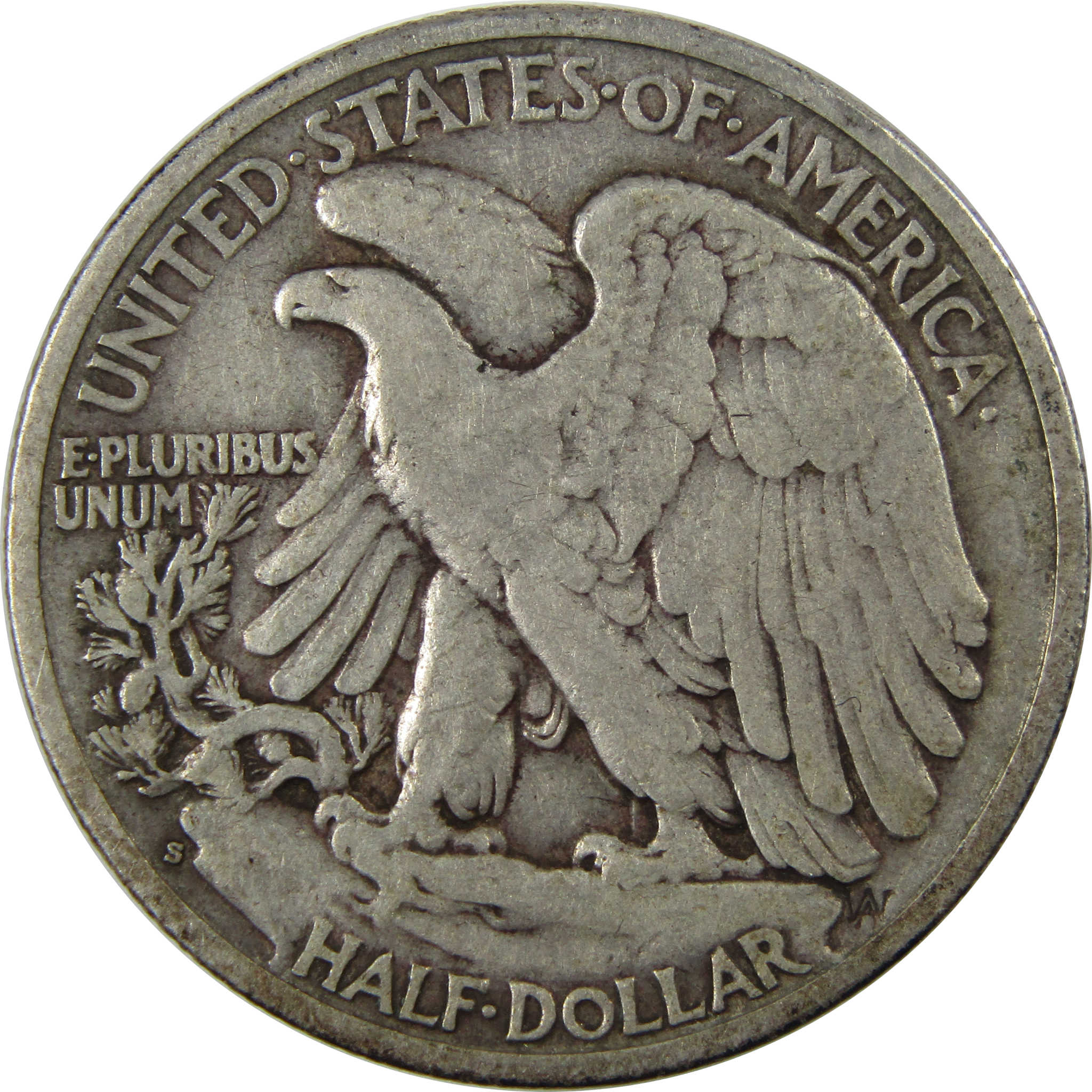 1933 S Liberty Walking Half Dollar VF Very Fine Silver SKU:I23459