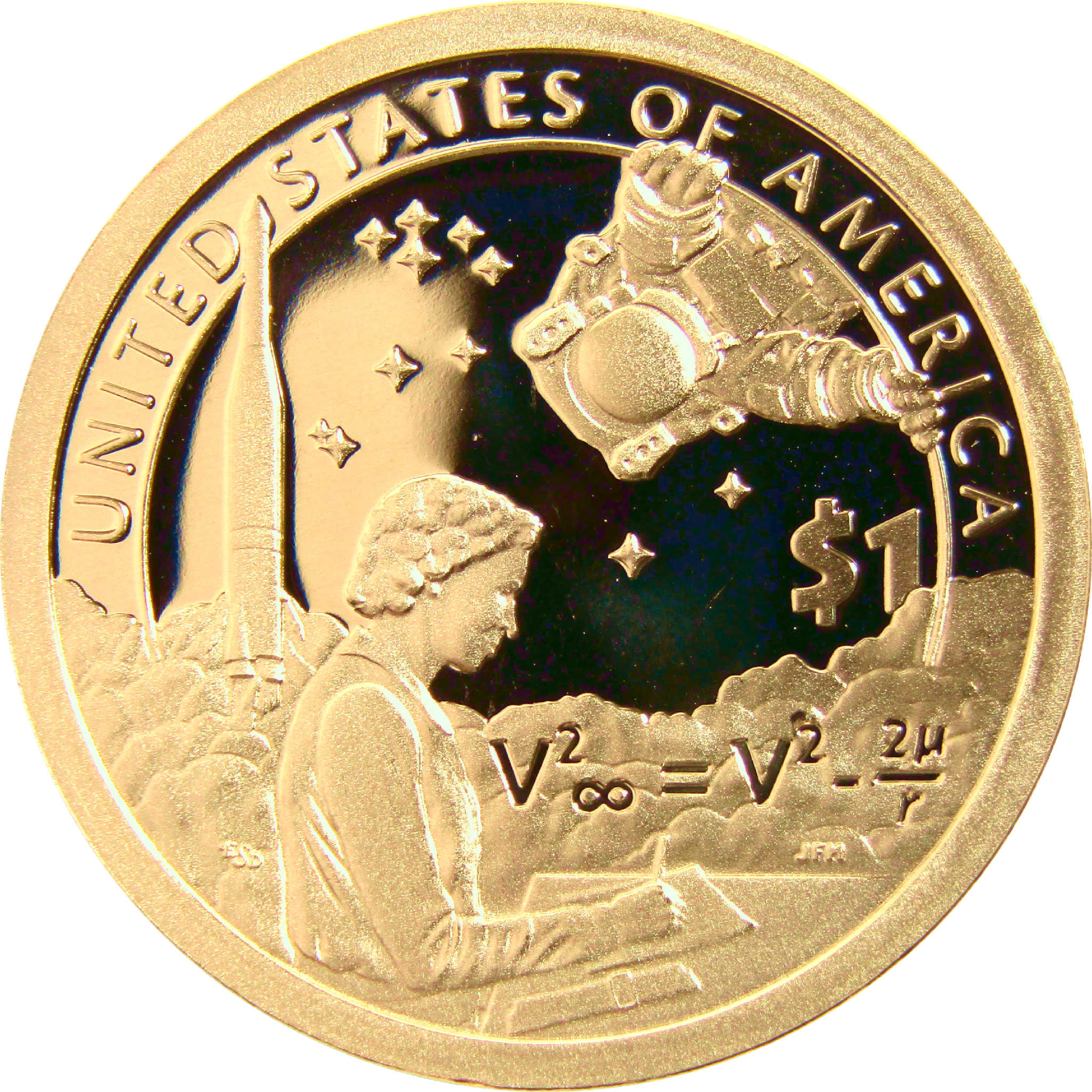 2019 S American Indians in Space Native American Dollar Choice Proof