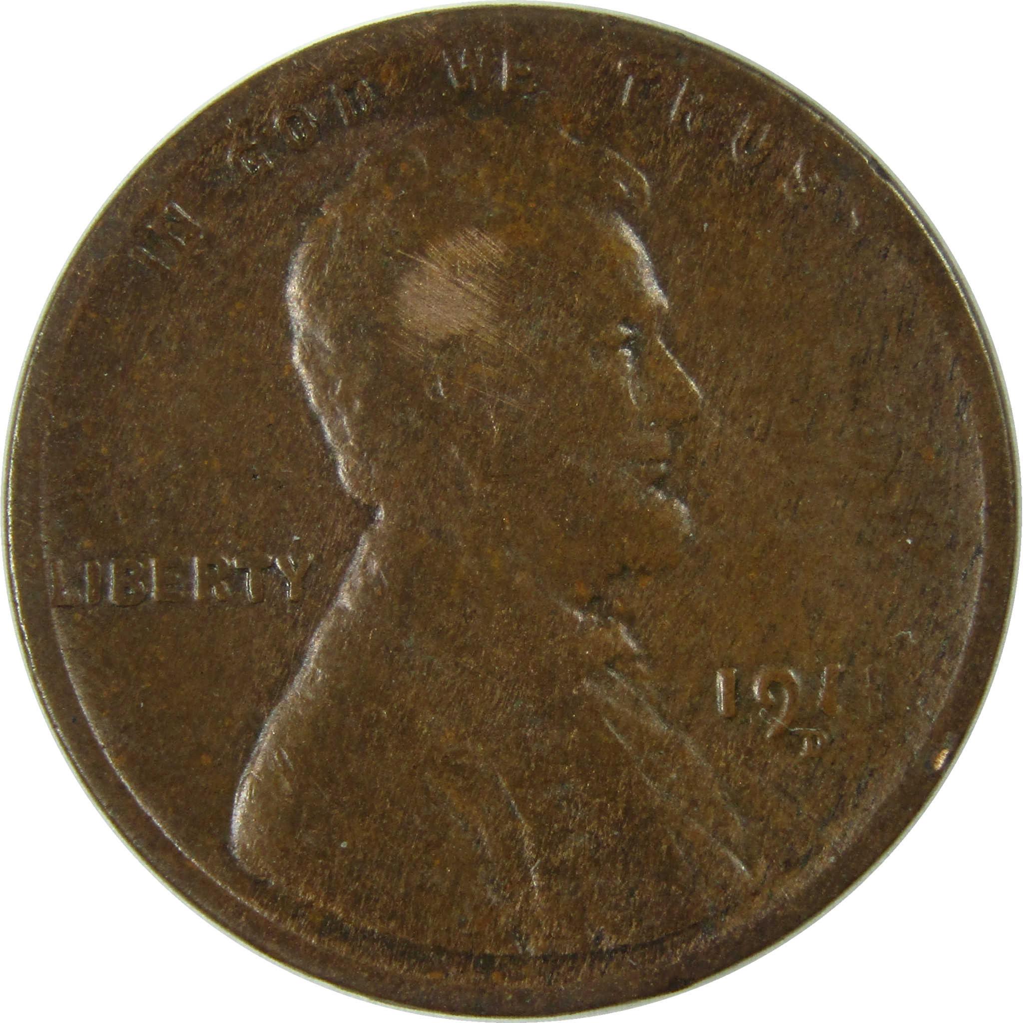 1911 D Lincoln Wheat Cent AG About Good Penny 1c Coin SKU:I26248